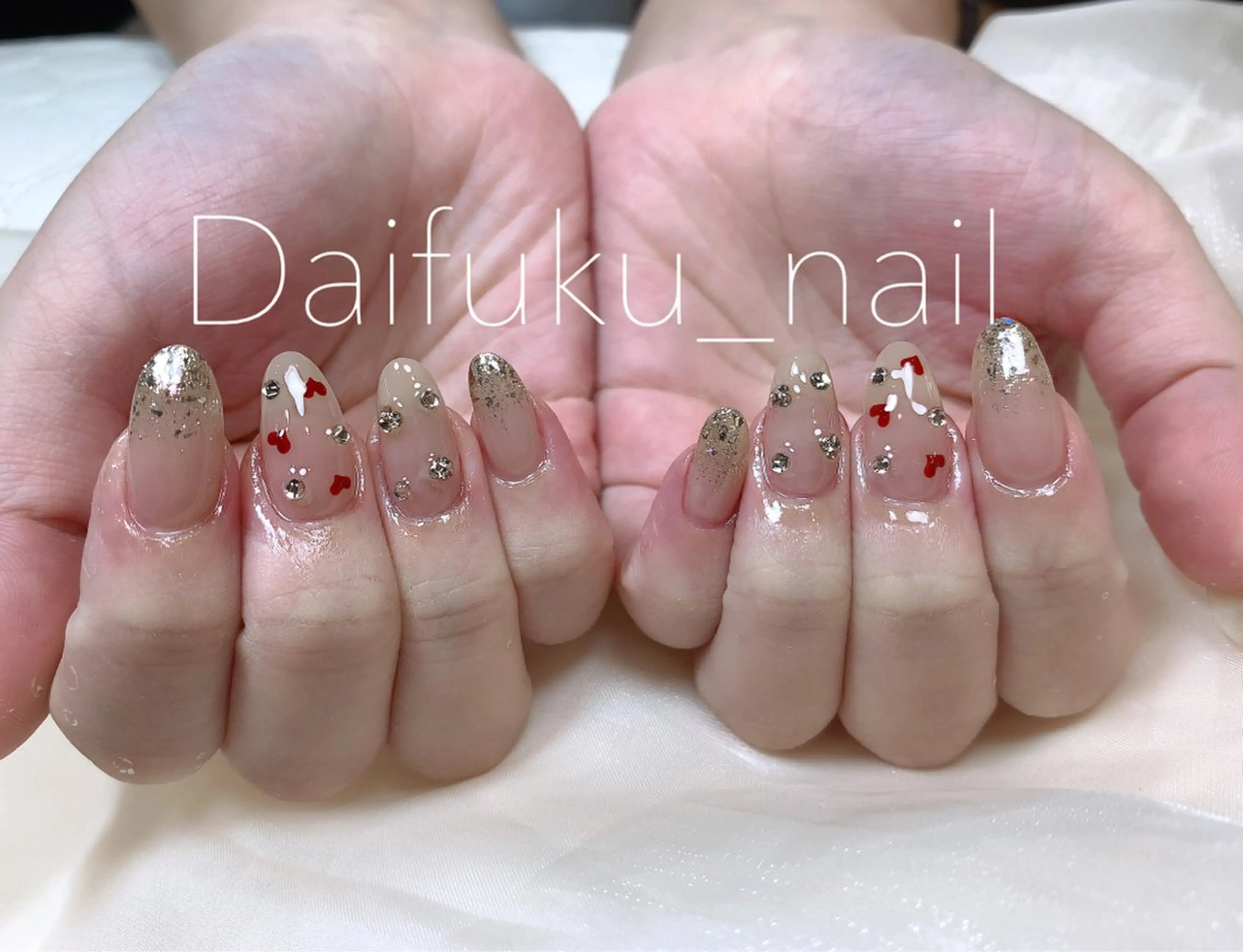 ミディアム ハンドネイル Daifuku_nails所属・Daifuku nailsのネイルデザイン