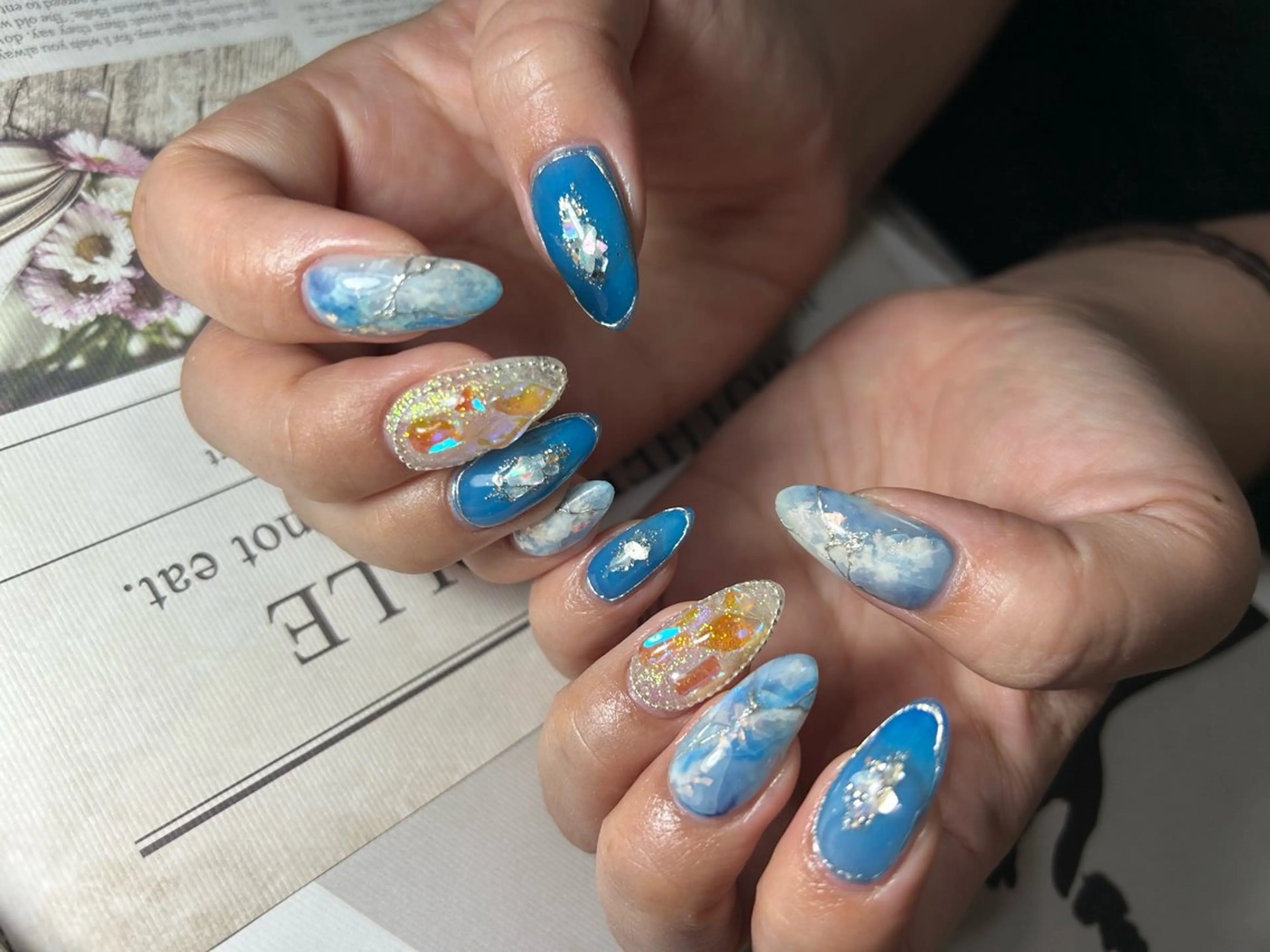 ネイル ハンドネイル nailroom‪ sb‪‪𓈒𓂂𓏸のネイルデザイン