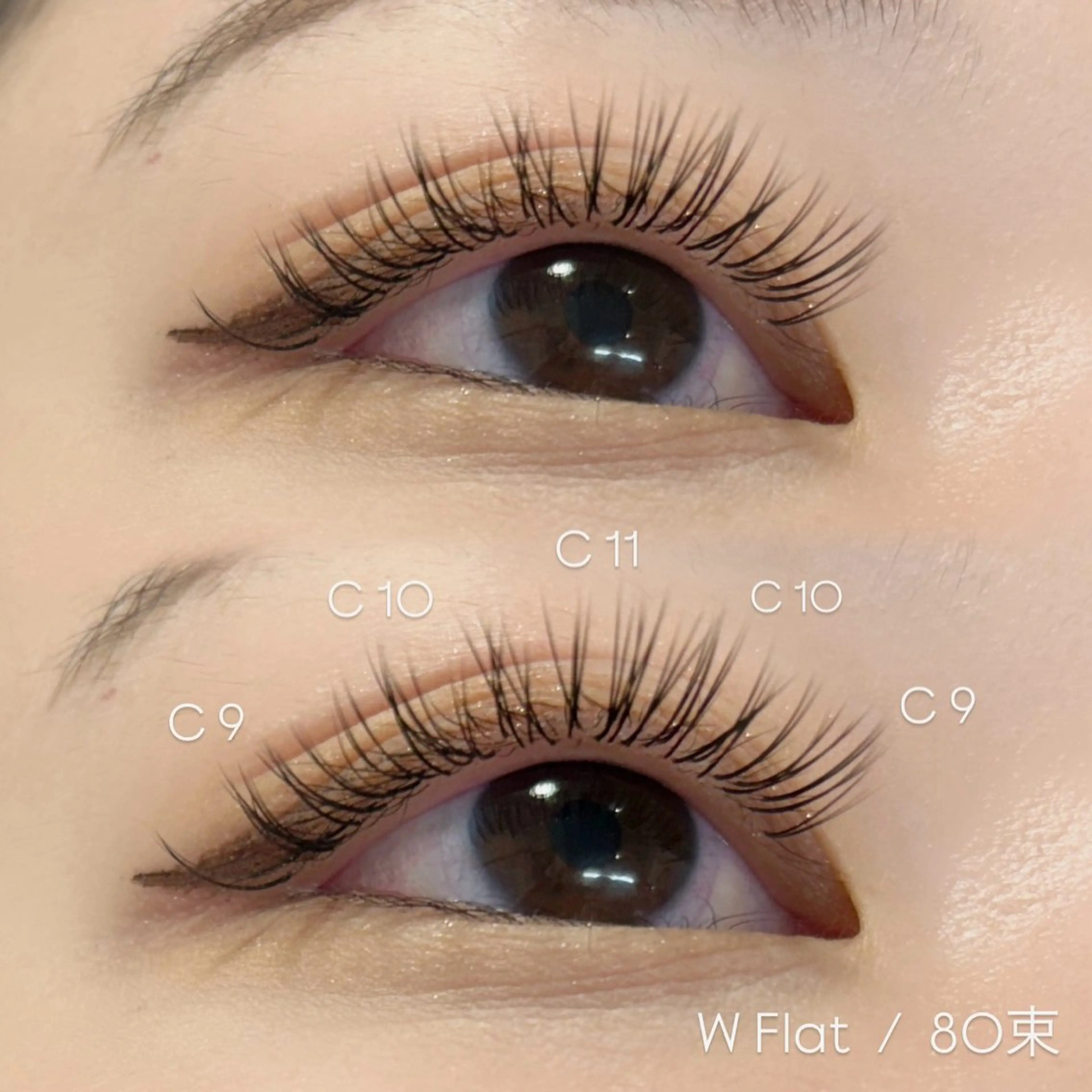 マツエク・マツパ CHISATO ⠀のマツエク・マツパデザイン