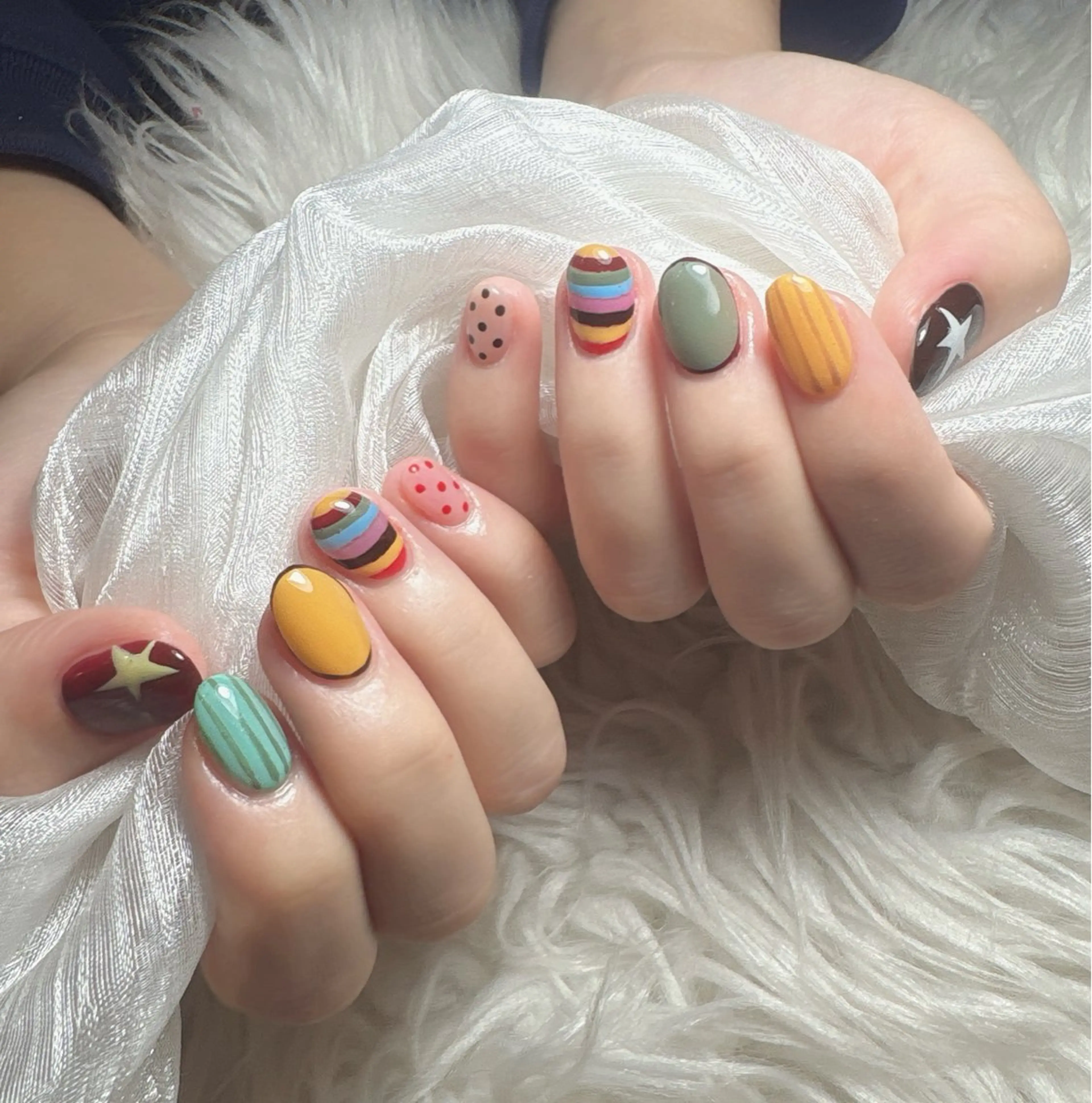 ネイル ハンドネイル Fukuda シュウのネイルデザイン