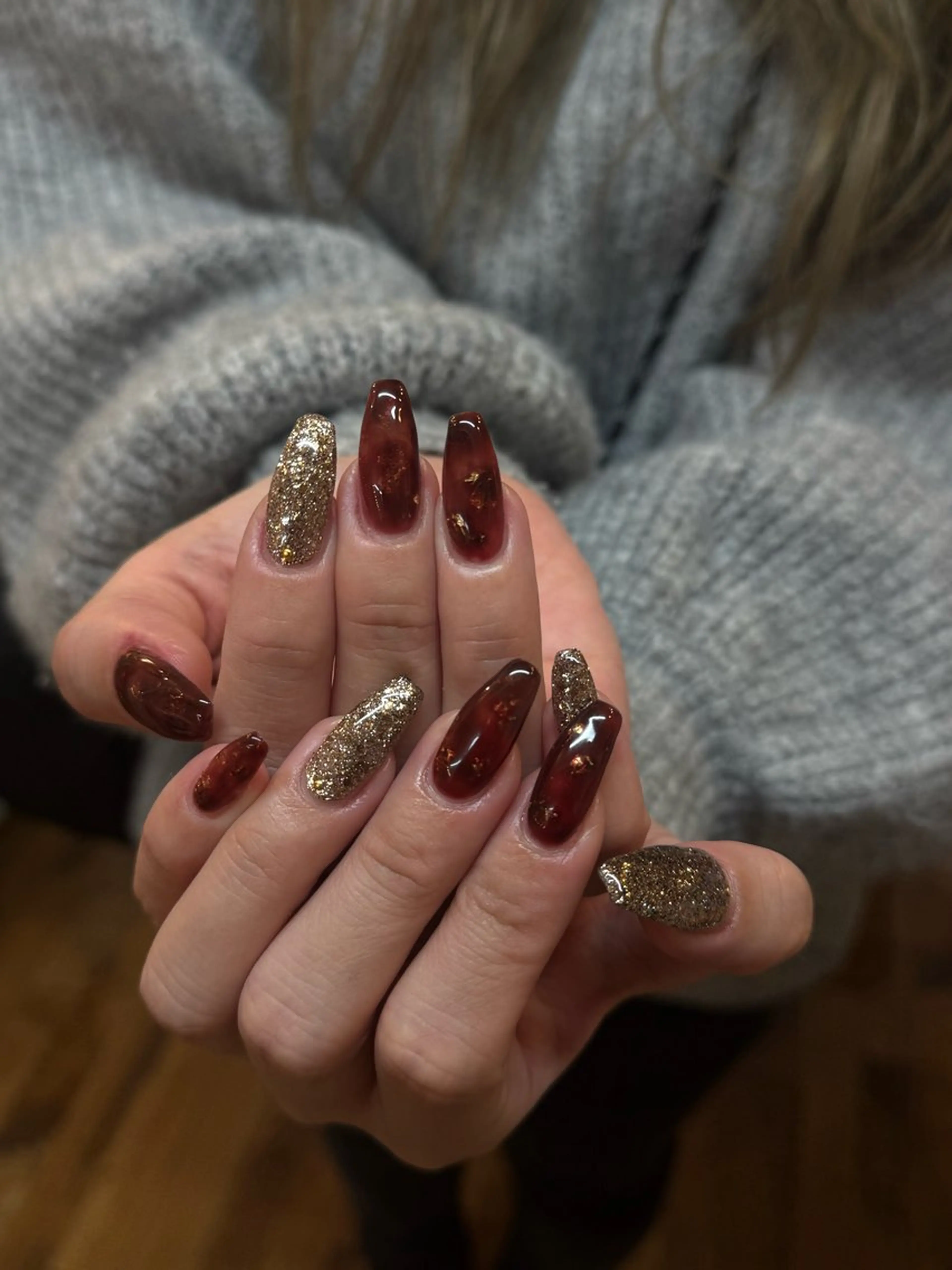 ネイル ハンドネイル Mizushina Manamiのネイルデザイン