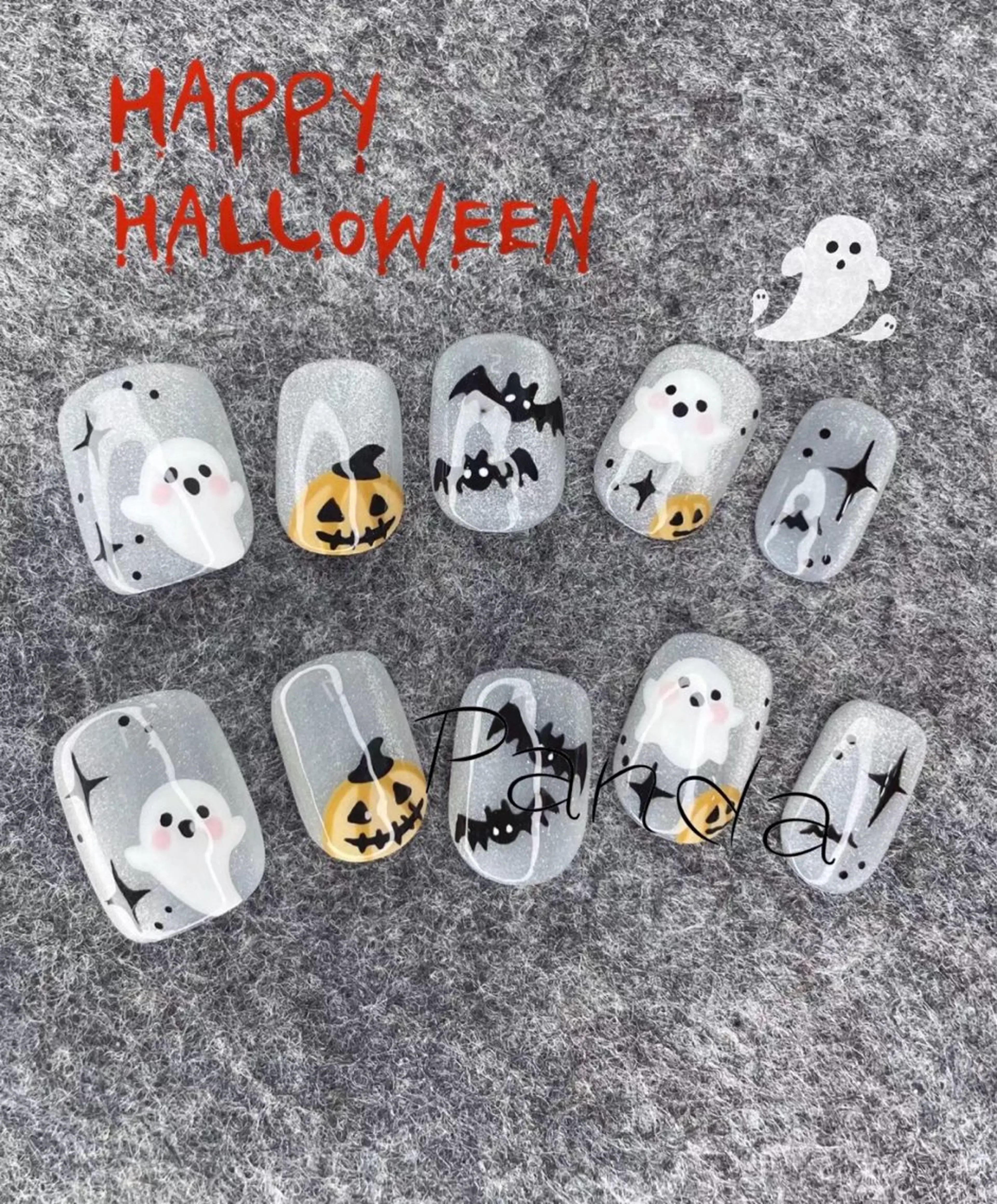 ネイル アートネイル チークネイル 長さ出し フットネイル ジェルネイル ラッキーネイルサロン西川口東口店所属・山田 由奈のネイルデザイン