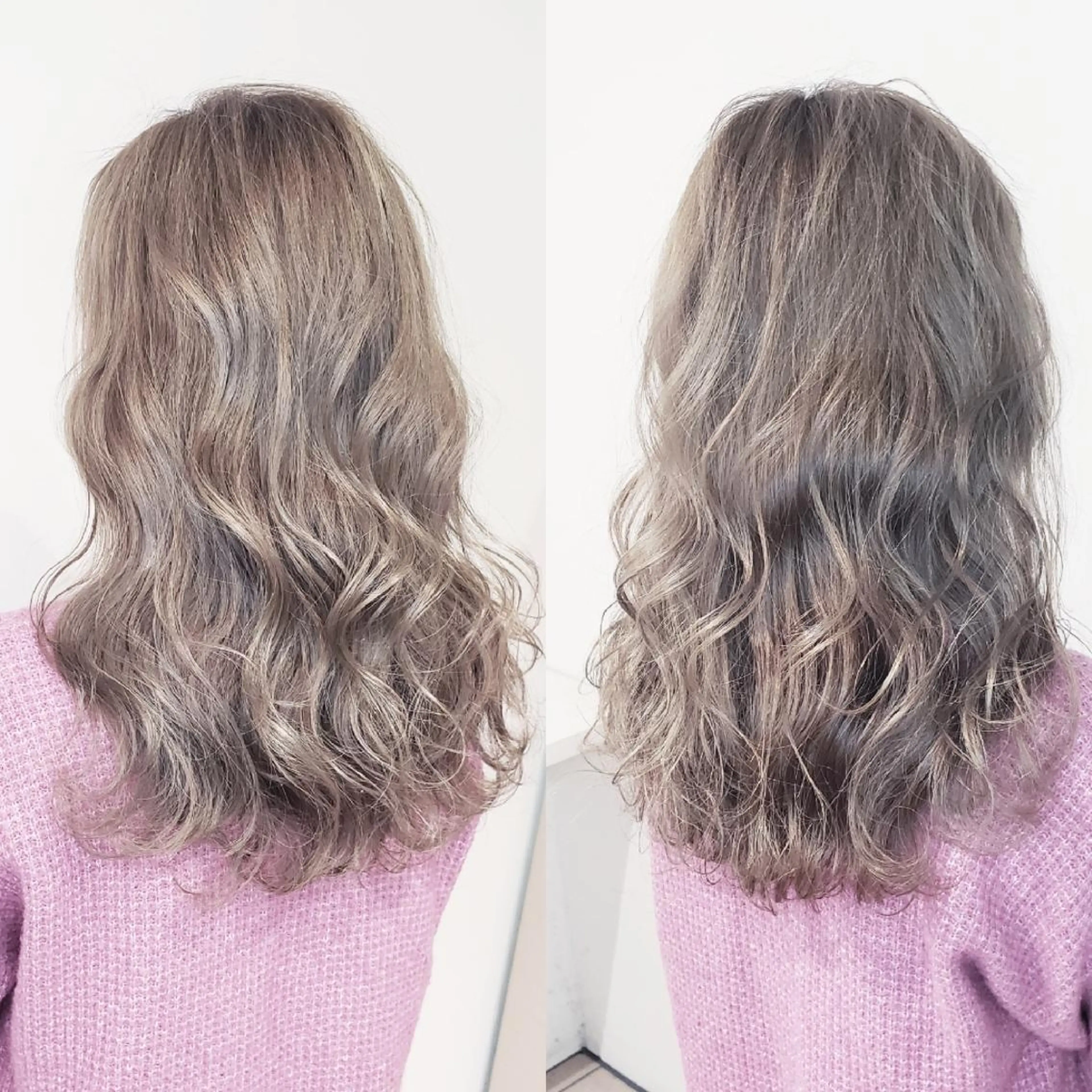 セミロング カラー ヘアアレンジ 【髪質改善美容師】t occa茨木篠原健太のヘアスタイル