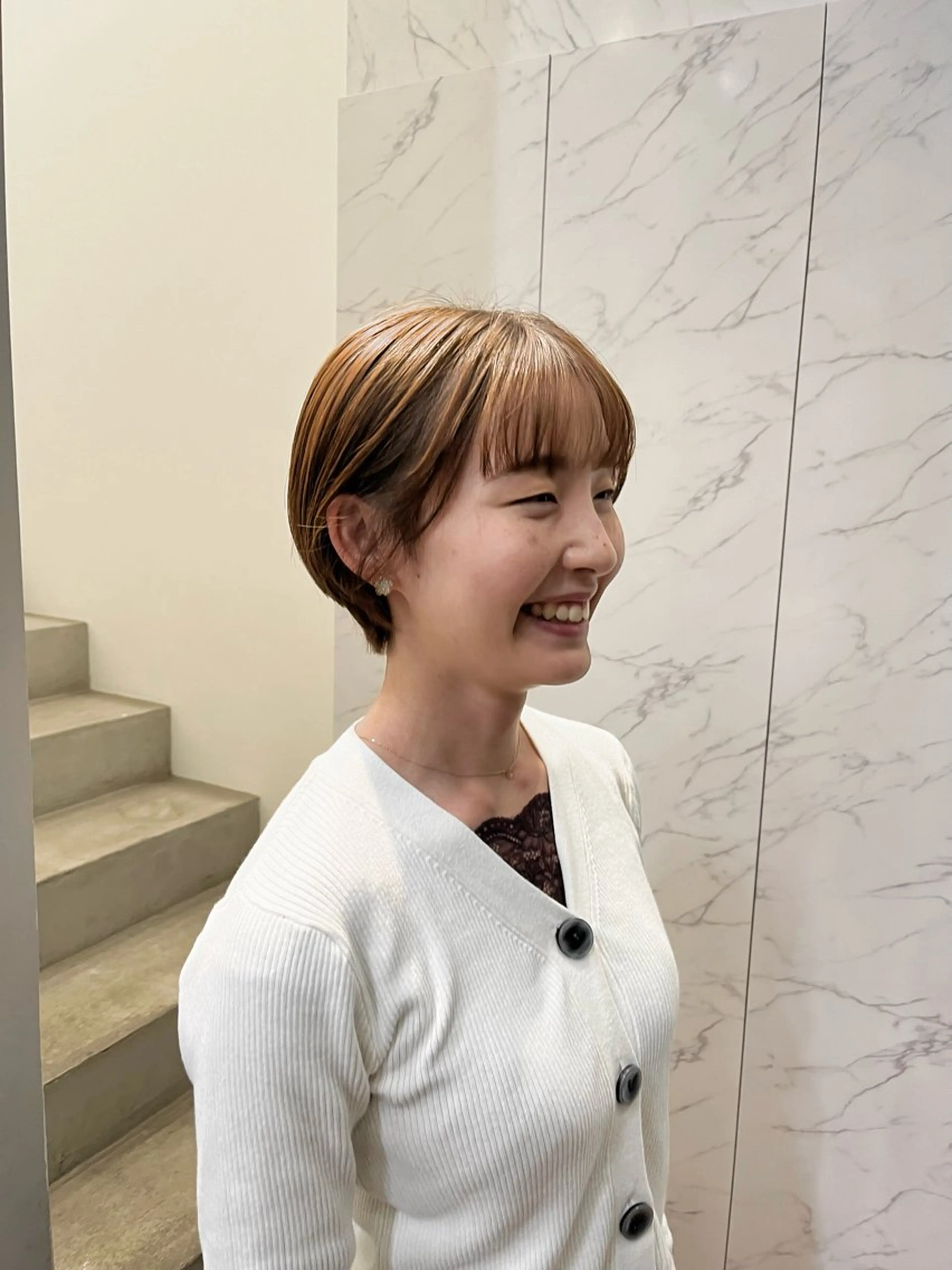 ショート ﾏｽﾀﾞ ｱｲﾘのヘアスタイル