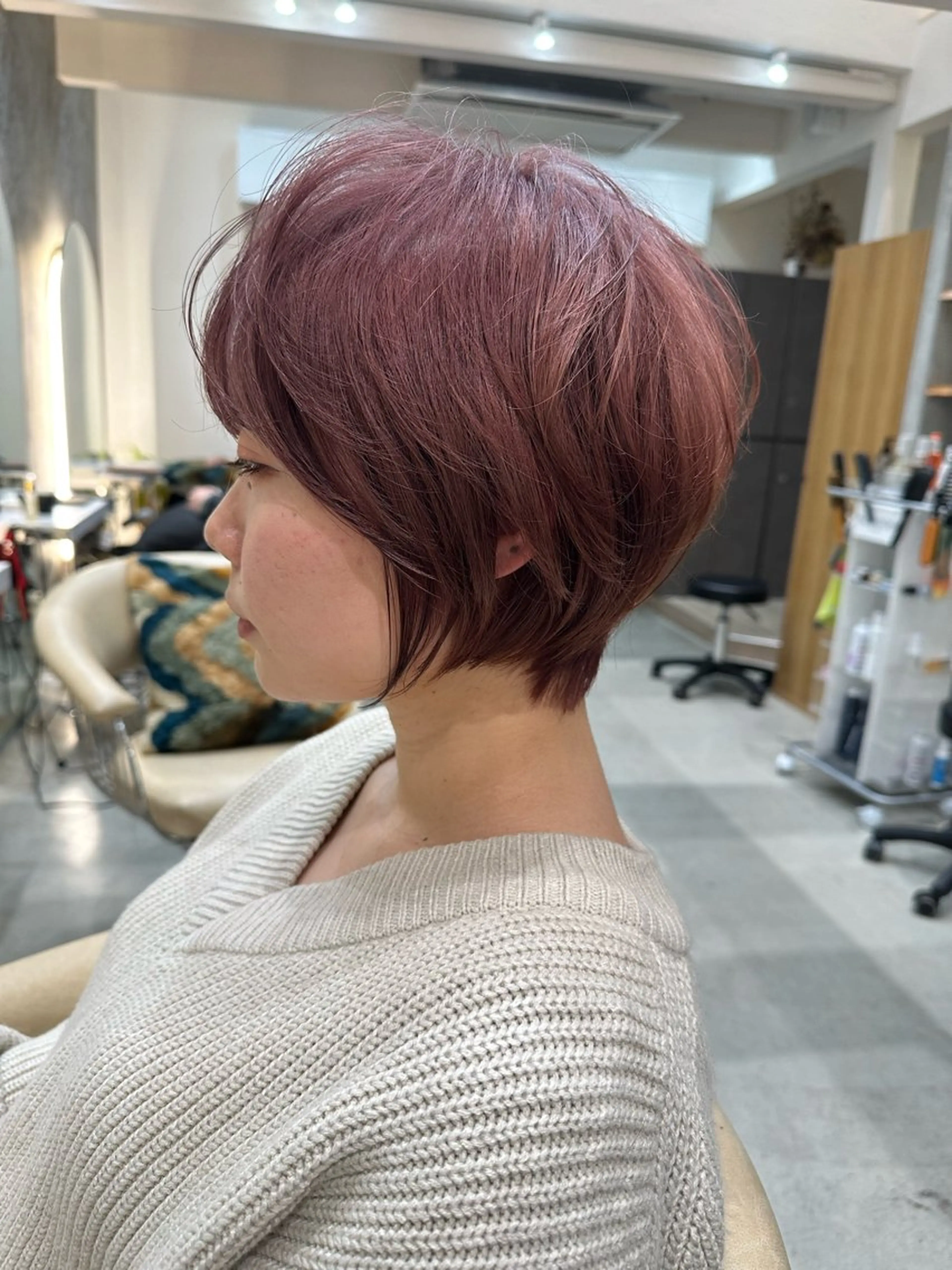 ショート カット ヘアカラー トリートメント 【店長】Lond山本 大輔のヘアスタイル