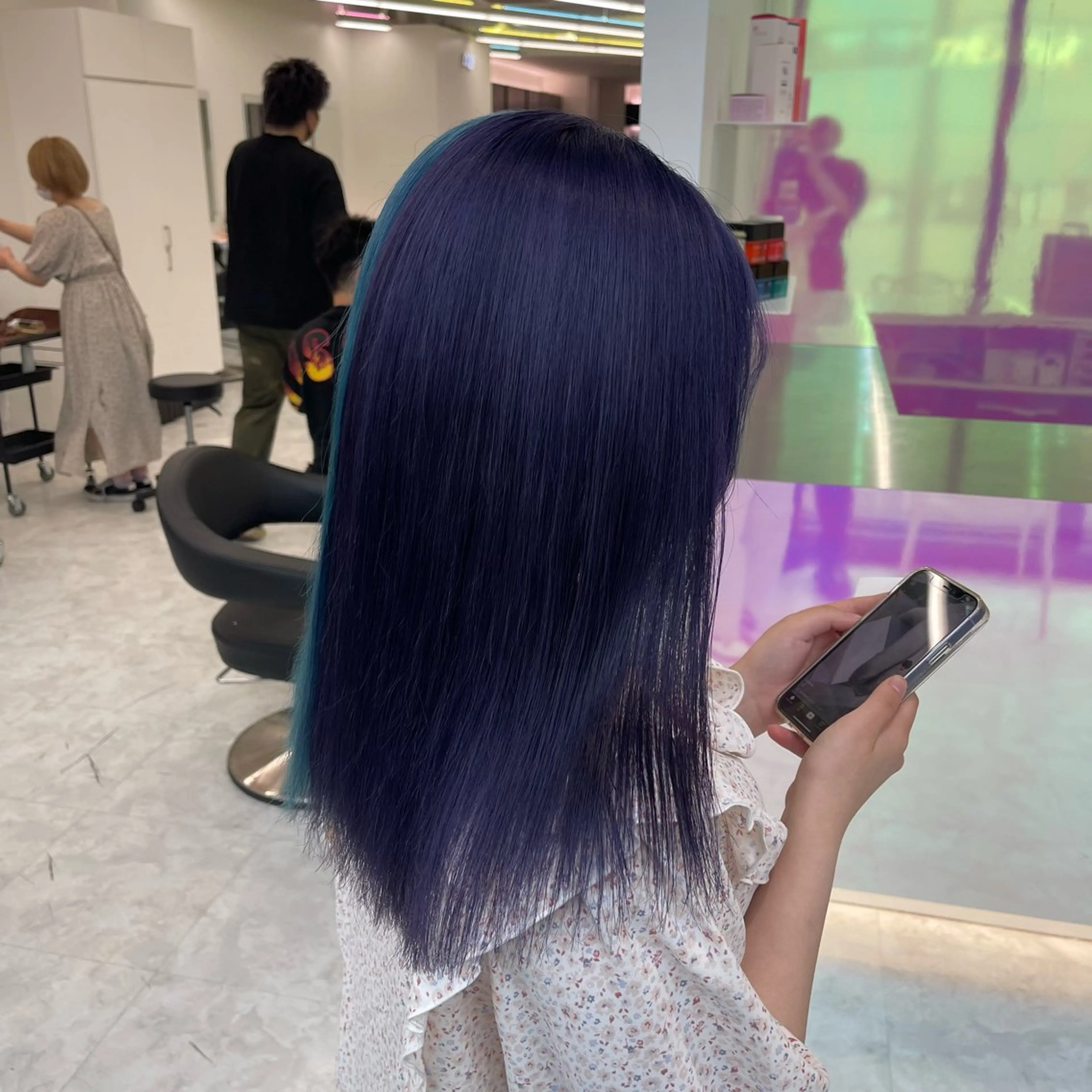 ロング カラー ヘアアレンジ メンズ ヘアカラー トリートメント ヘッドスパ ヘアセット 🌈トレンドヘア 🌈WATARU🌈のヘアスタイル