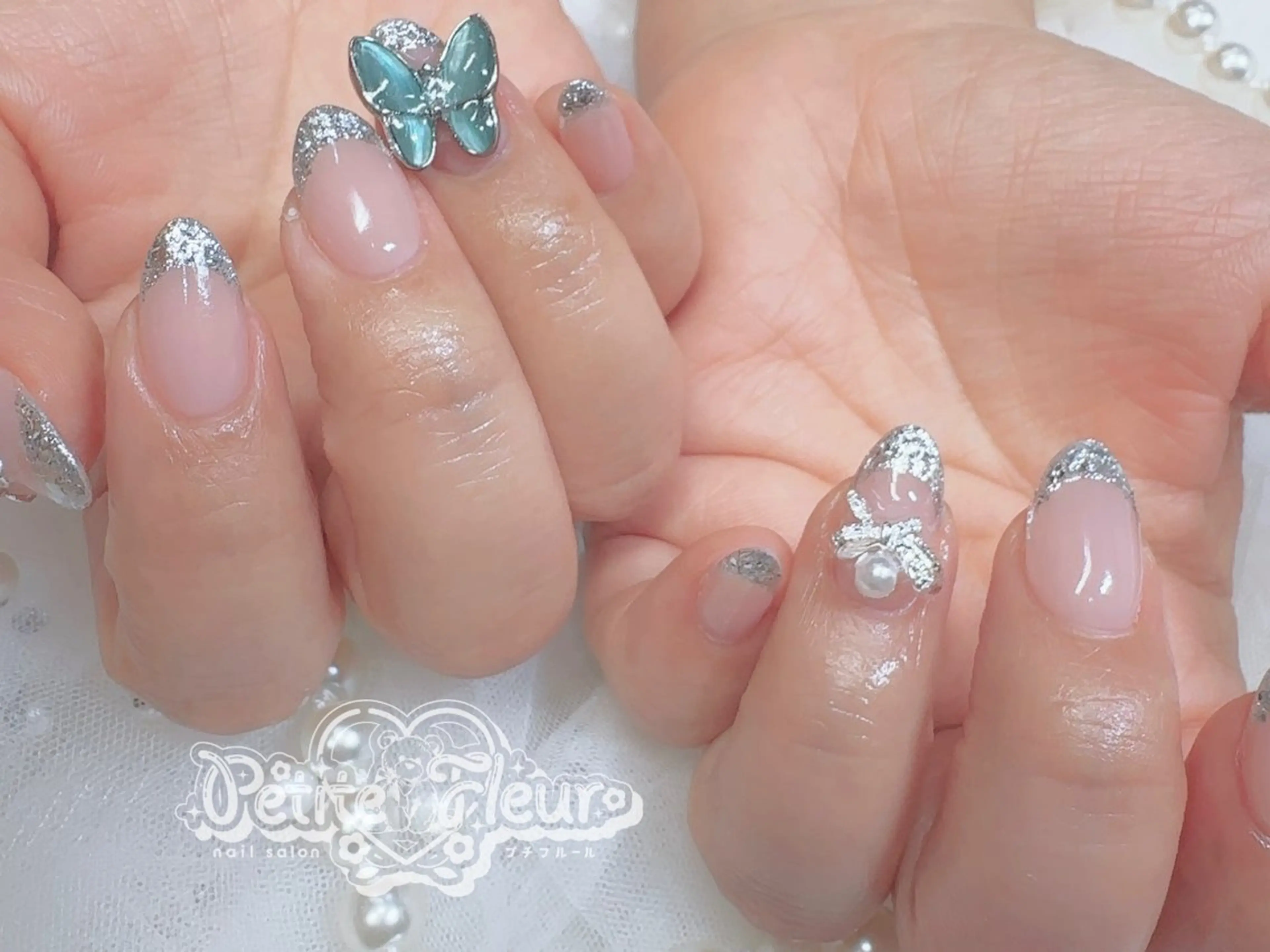 ネイル ハンドネイル ❁⃘*。Petite fleur❁⃘*りさのネイルデザイン