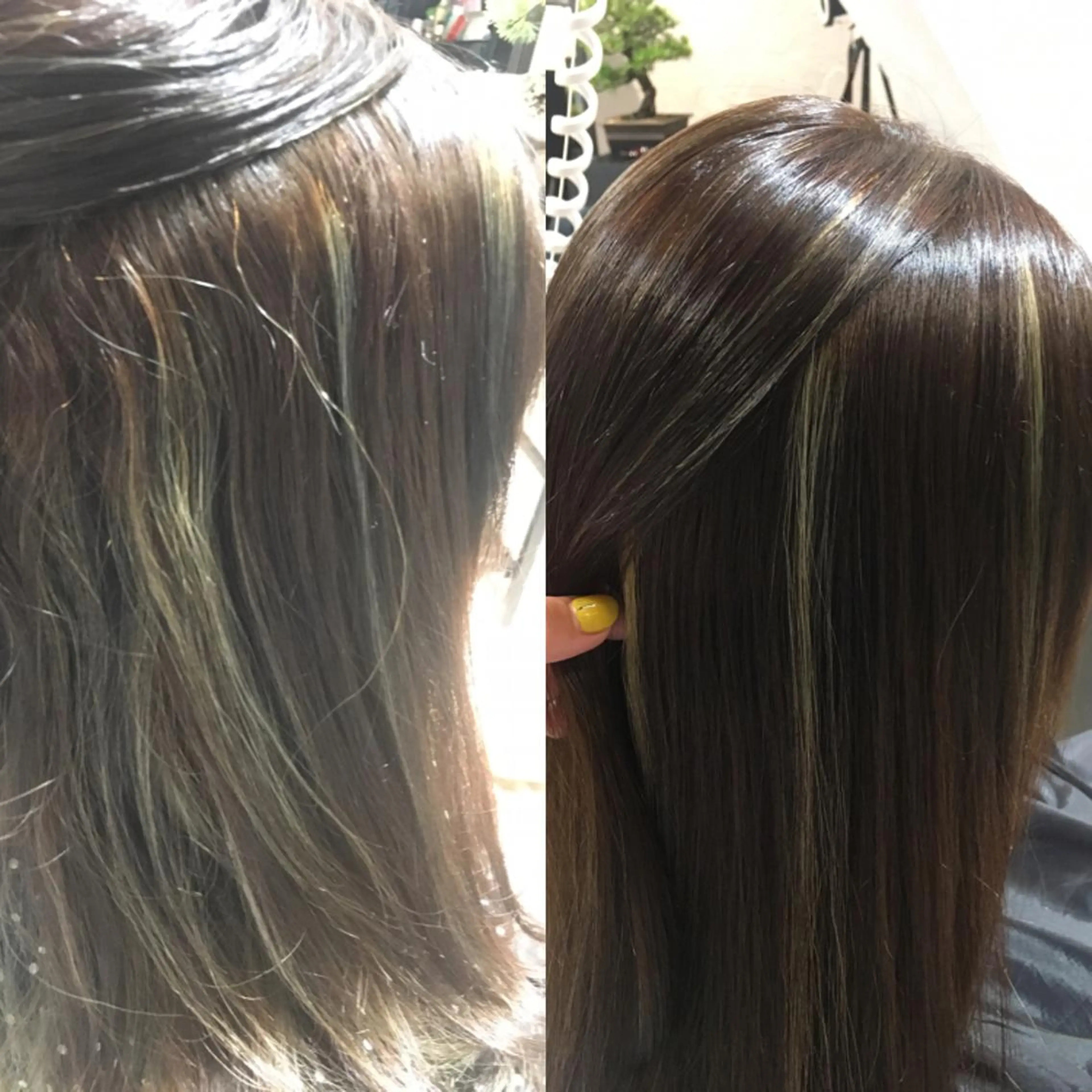 セミロング MK エムのヘアスタイル