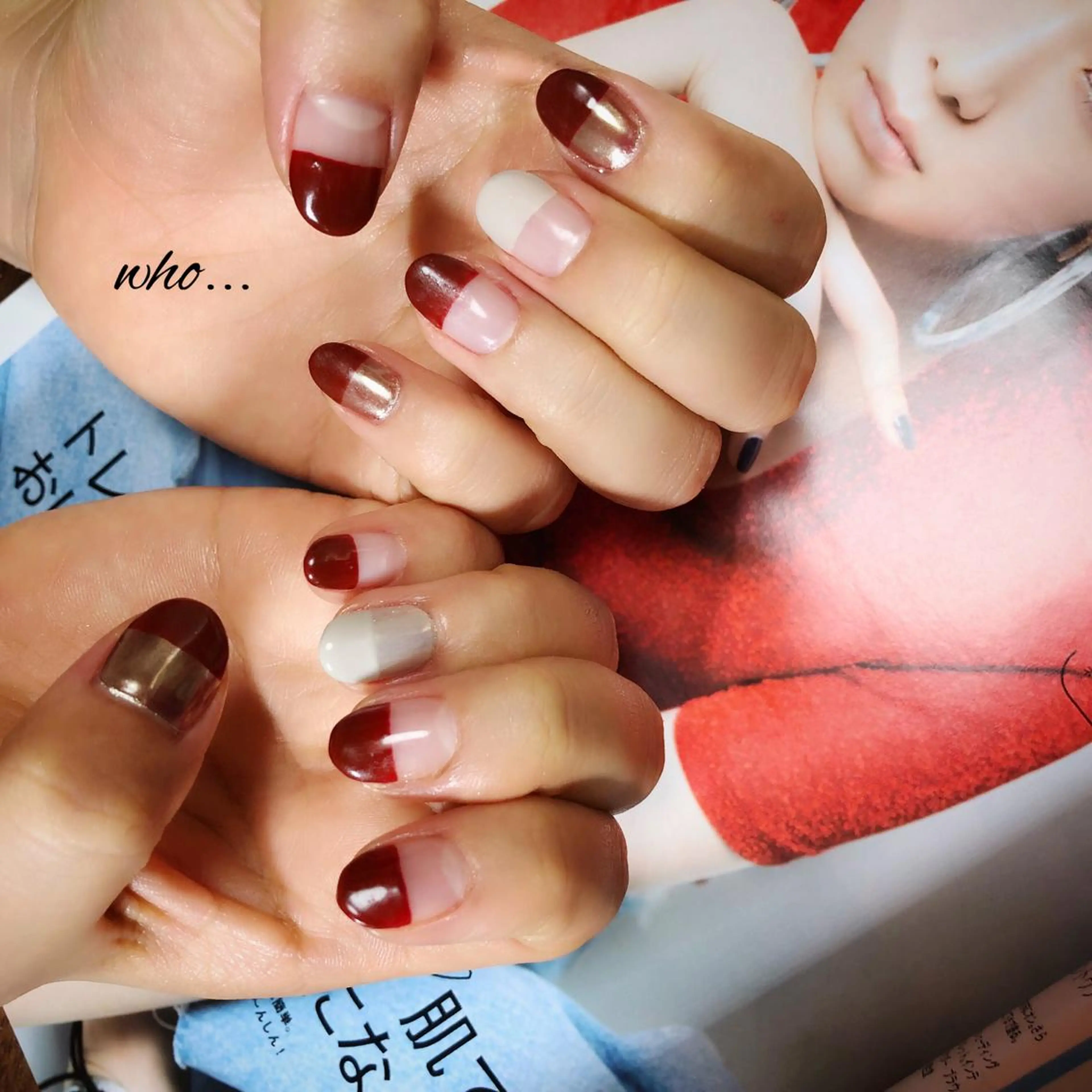 ネイル ミラーネイル NailSalon who...所属・n. fumikoのネイルデザイン