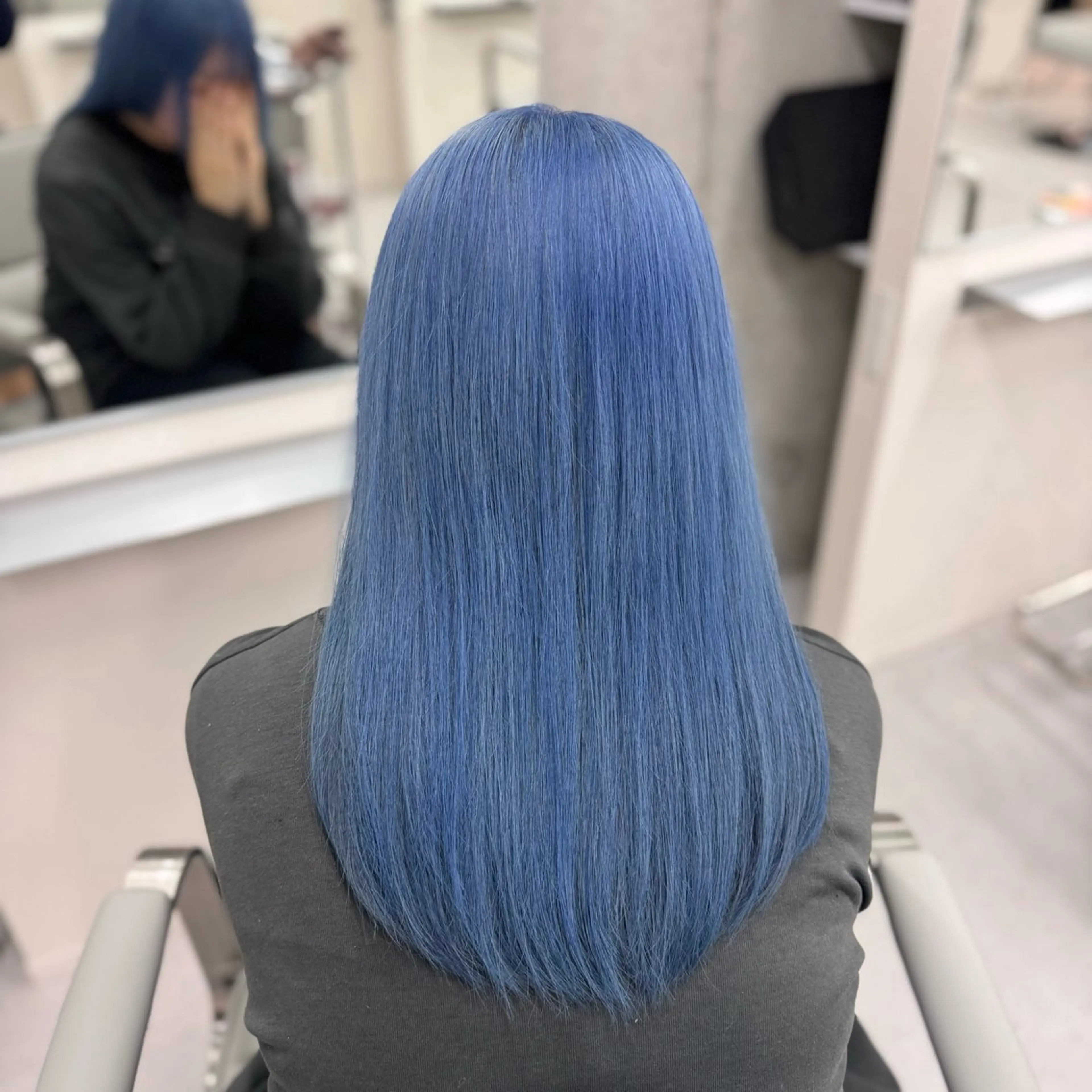 セミロング ヘアカラー トリートメント ハイトーン/ブリーチ 栄/Sayakaのヘアスタイル