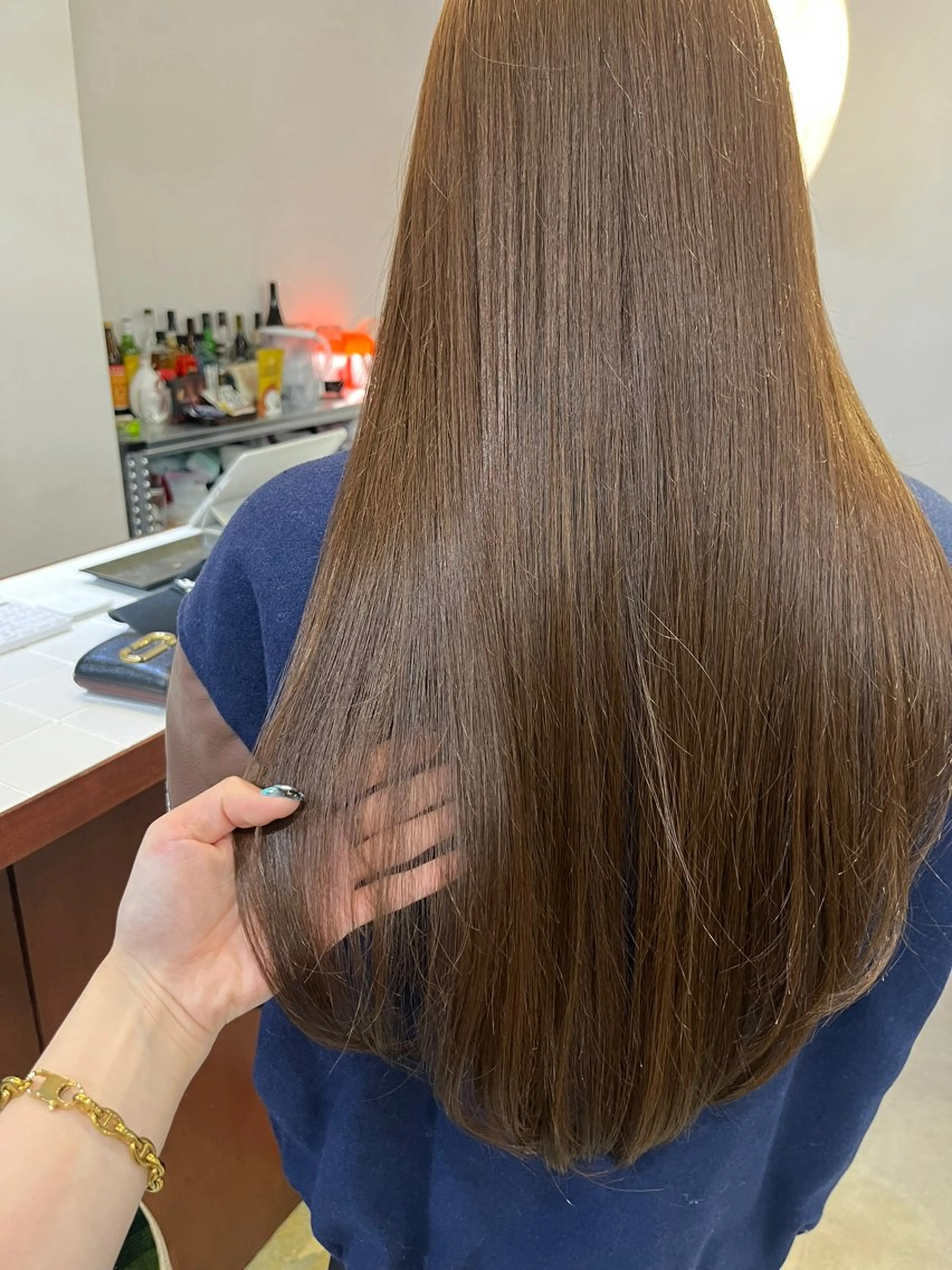 ロング カラー ヘアカラー HEW所属・Sanaダブルカラー ✨️パルコ徒歩1分のヘアスタイル