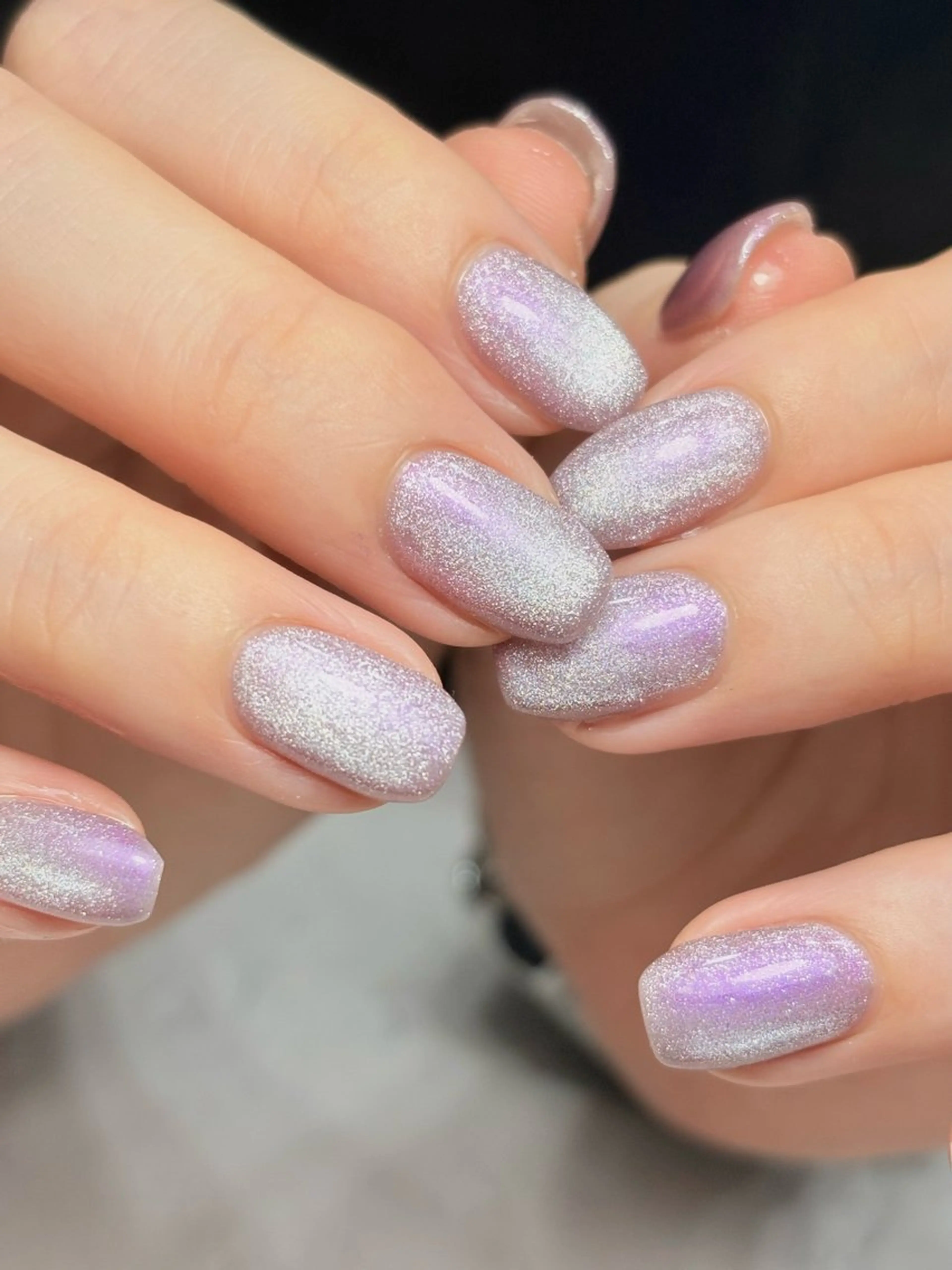 ネイル キラキラネイル マグネットネイル オフィスネイル ワンカラーネイル パステルネイル Natuleaナチュリア所属・深爪矯正自爪育成専門 natuleaのネイルデザイン