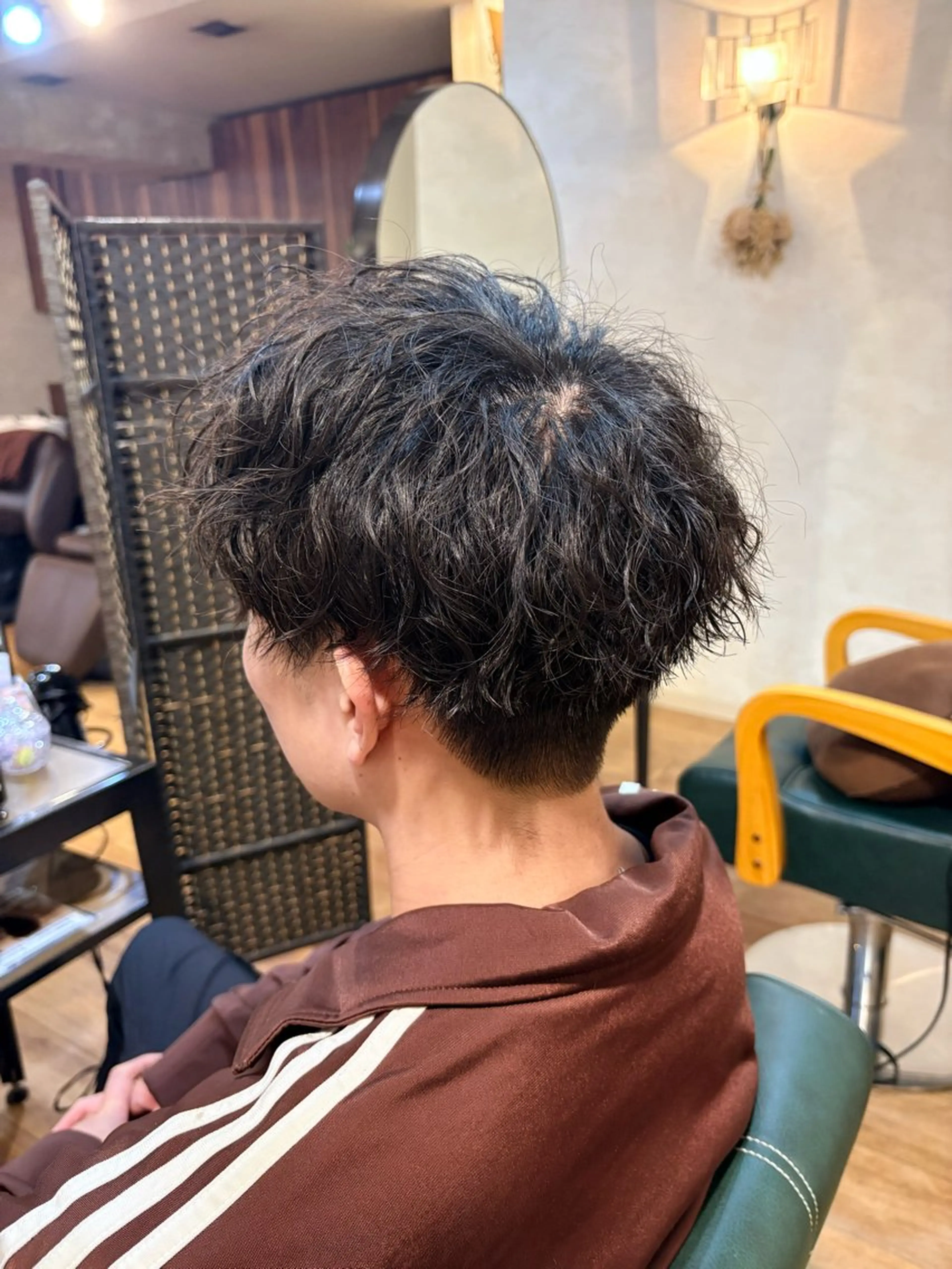 ショート パーマ メンズ Stastny by Lumi 日ノ出町店【スチャスティニーバイルミ】所属・メンズ特化美容師/ スチャスティニーのヘアスタイル