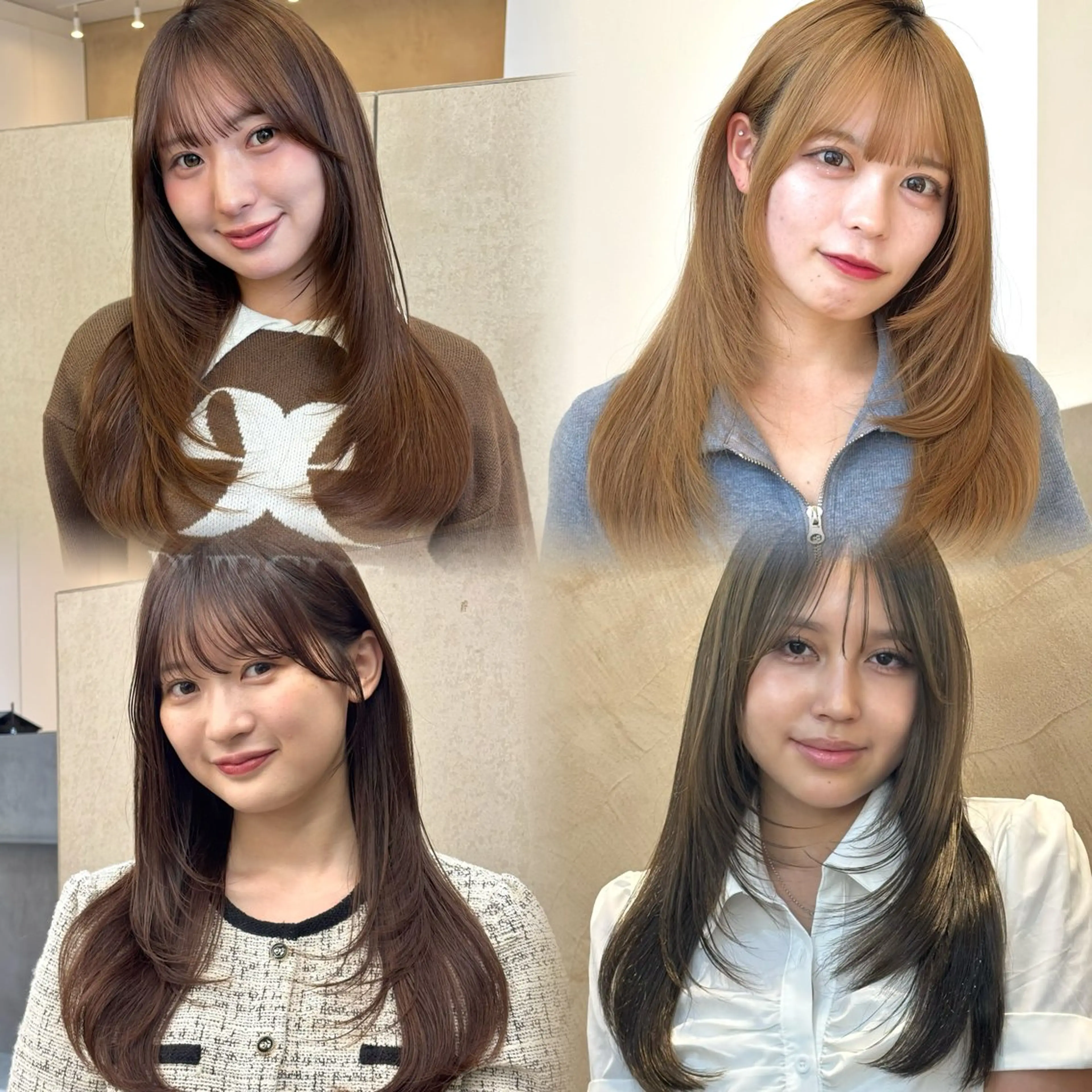 ロング レイヤーカット ロング カット レイヤーカット/ ほたる🌼のヘアスタイル