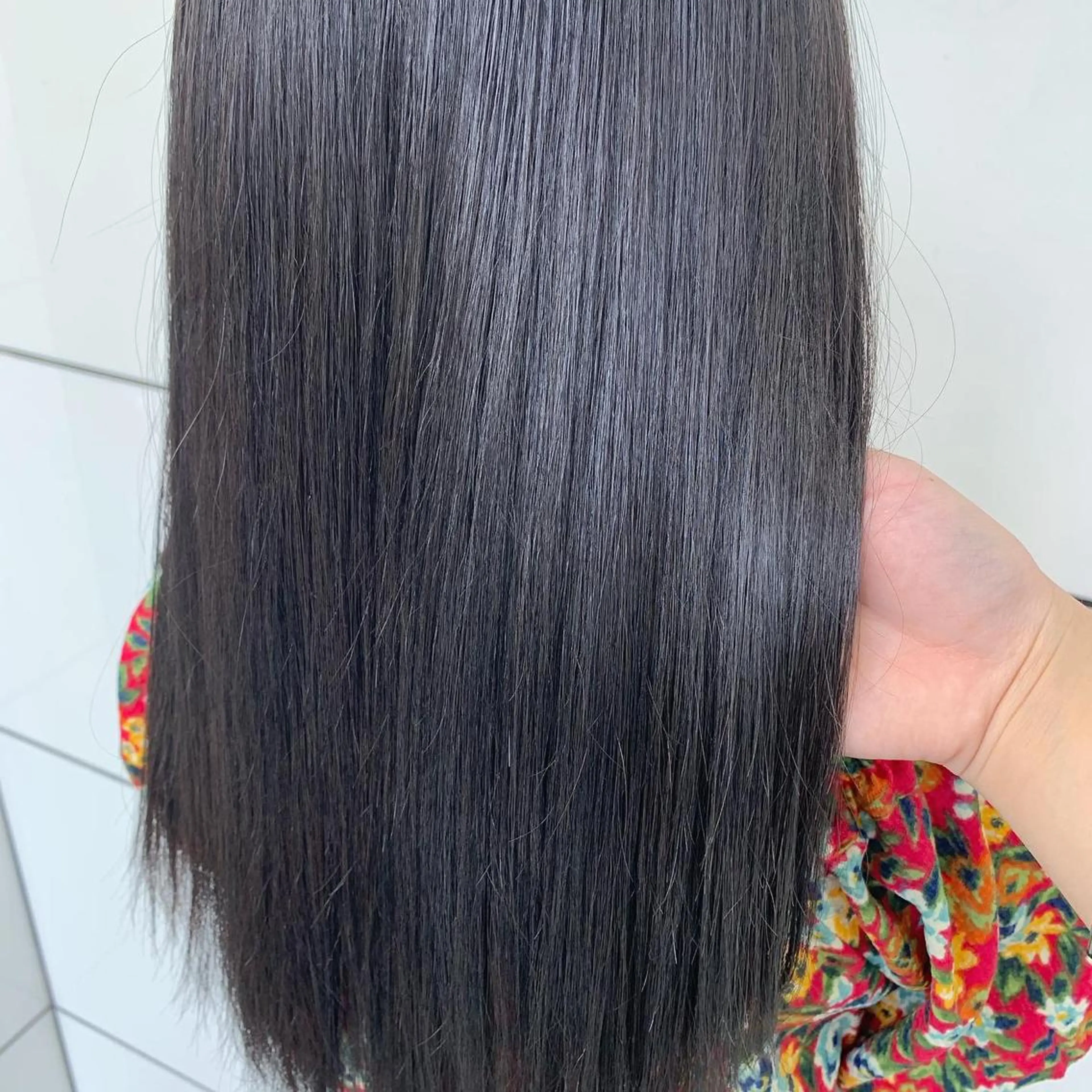 ロング ヘアカラー 韓国ヘア🦋 MIYUのヘアスタイル