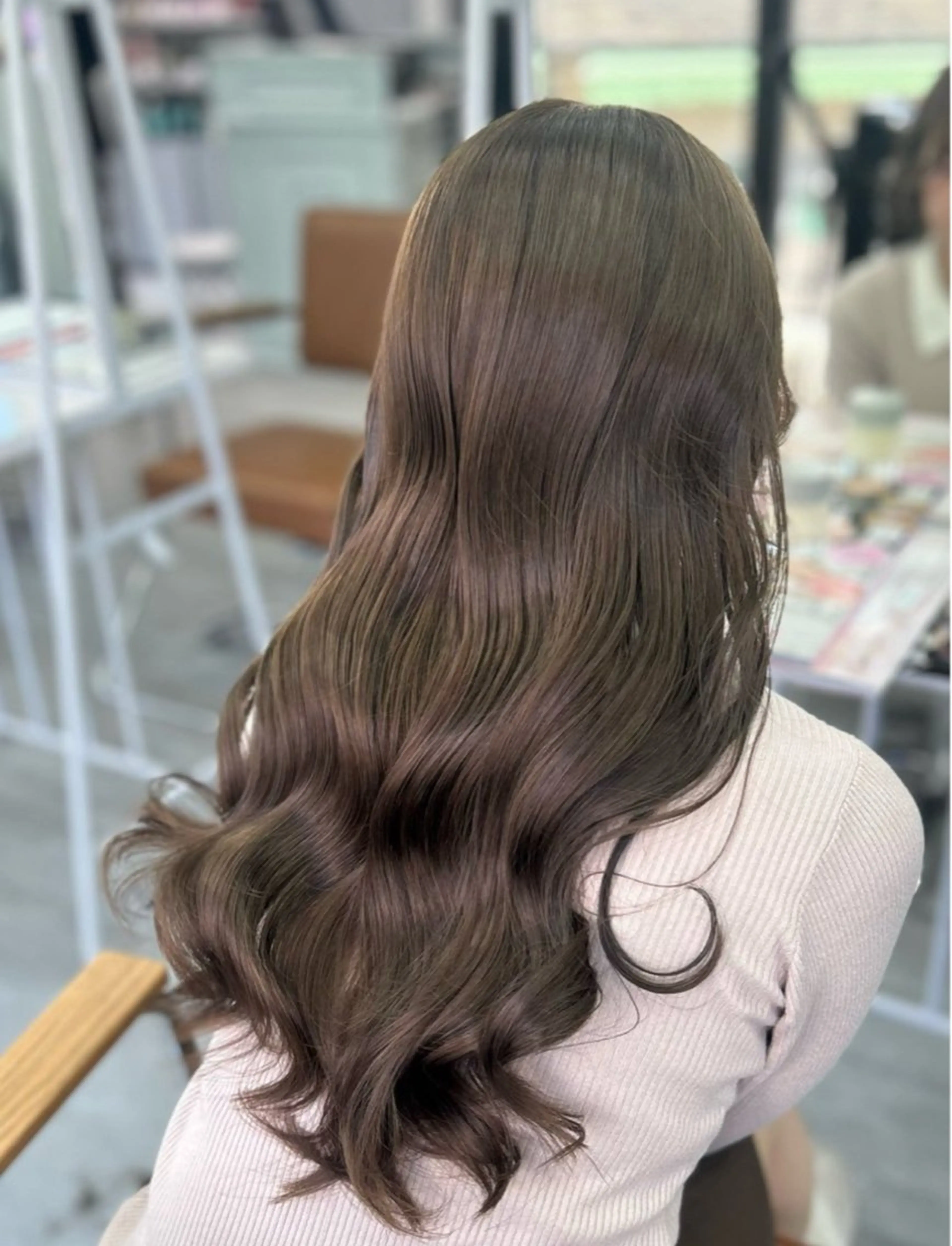 ロング ヘアカラー 髪質改善 💞はな🫧🎀のヘアスタイル