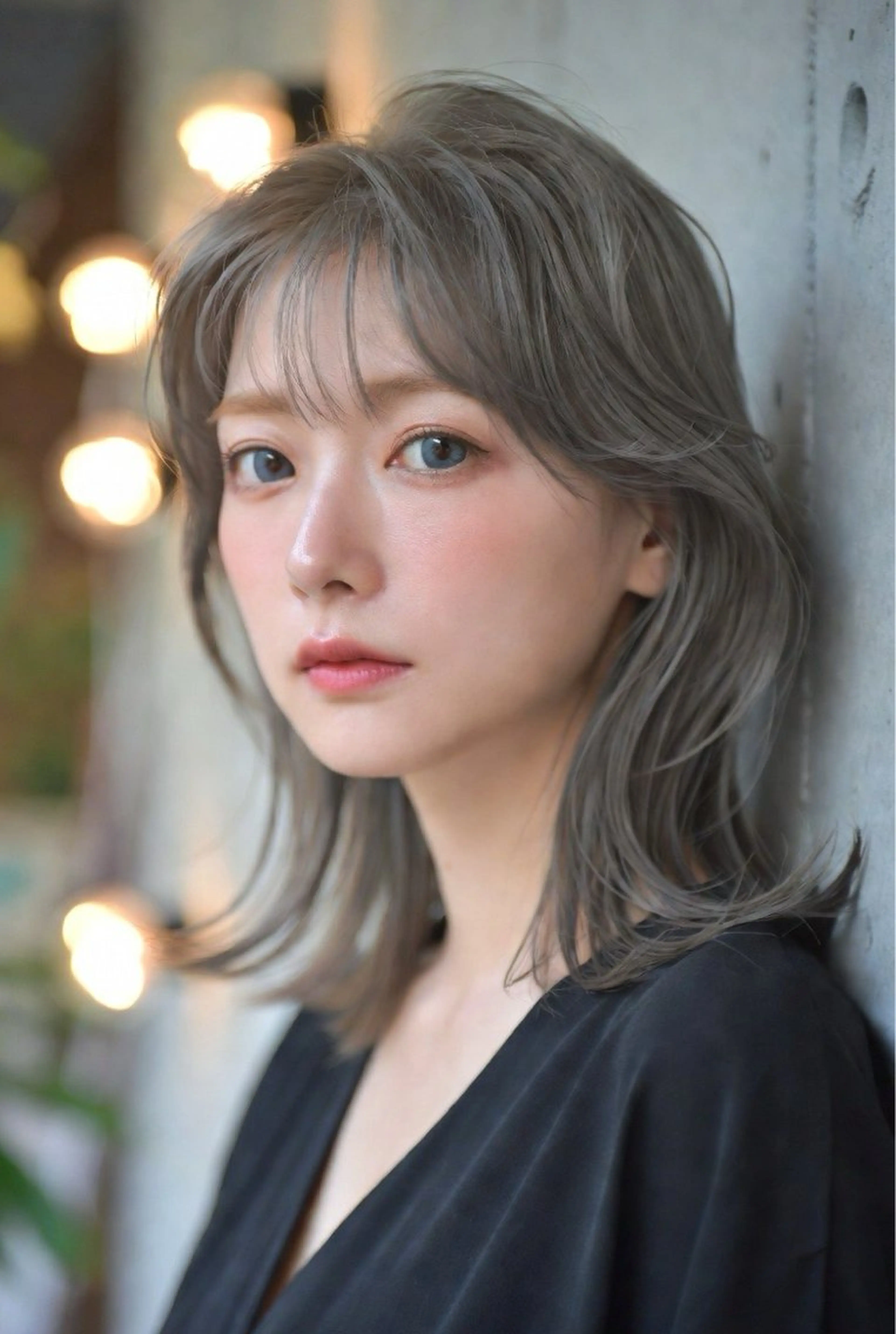 ミディアム カラー 今森 庸之のヘアスタイル