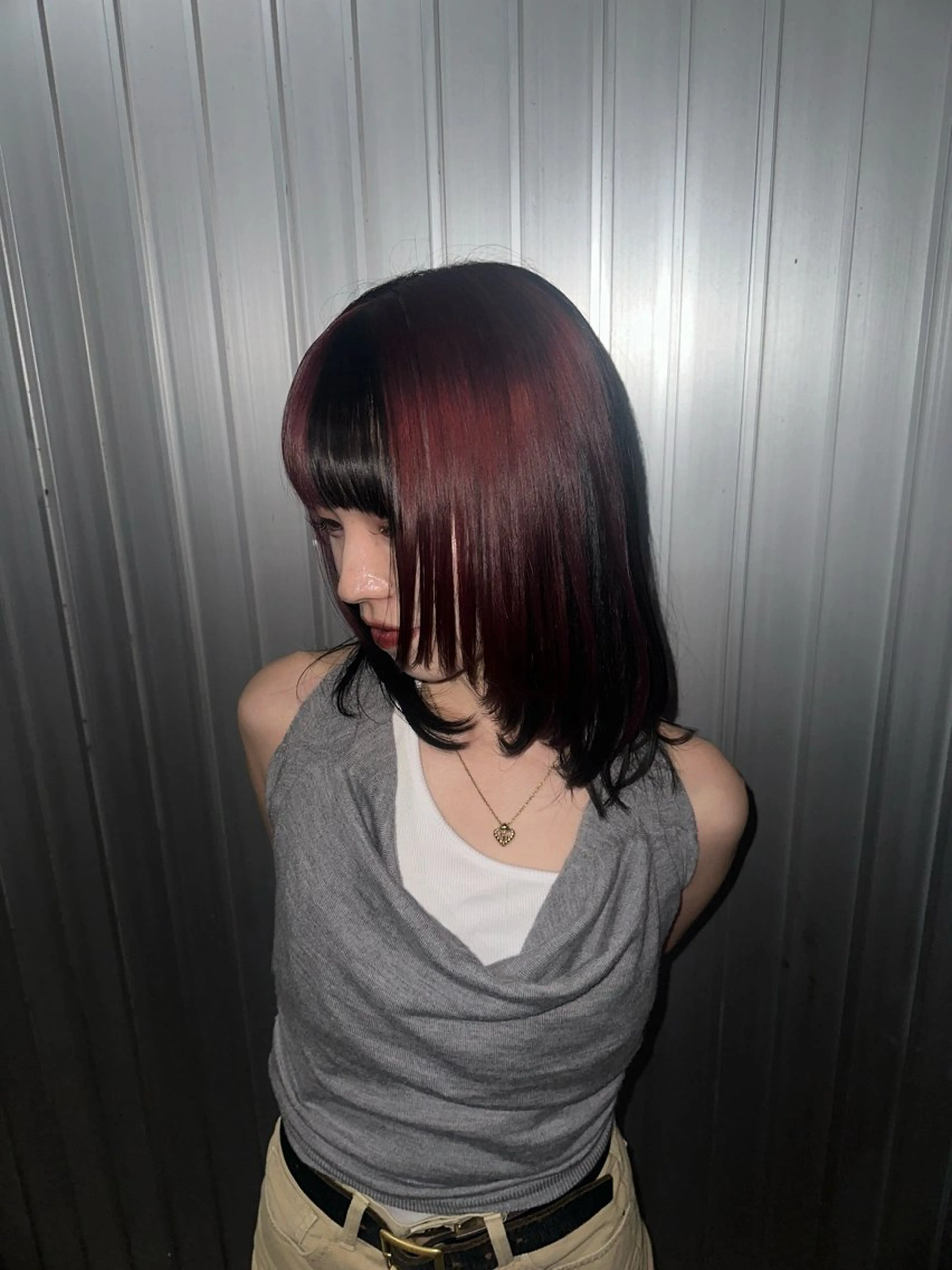 ミディアム カラー ヘアカラー 山野愛子美容室銀座所属・銀座YUKINA🌙 カット/カラーのヘアスタイル