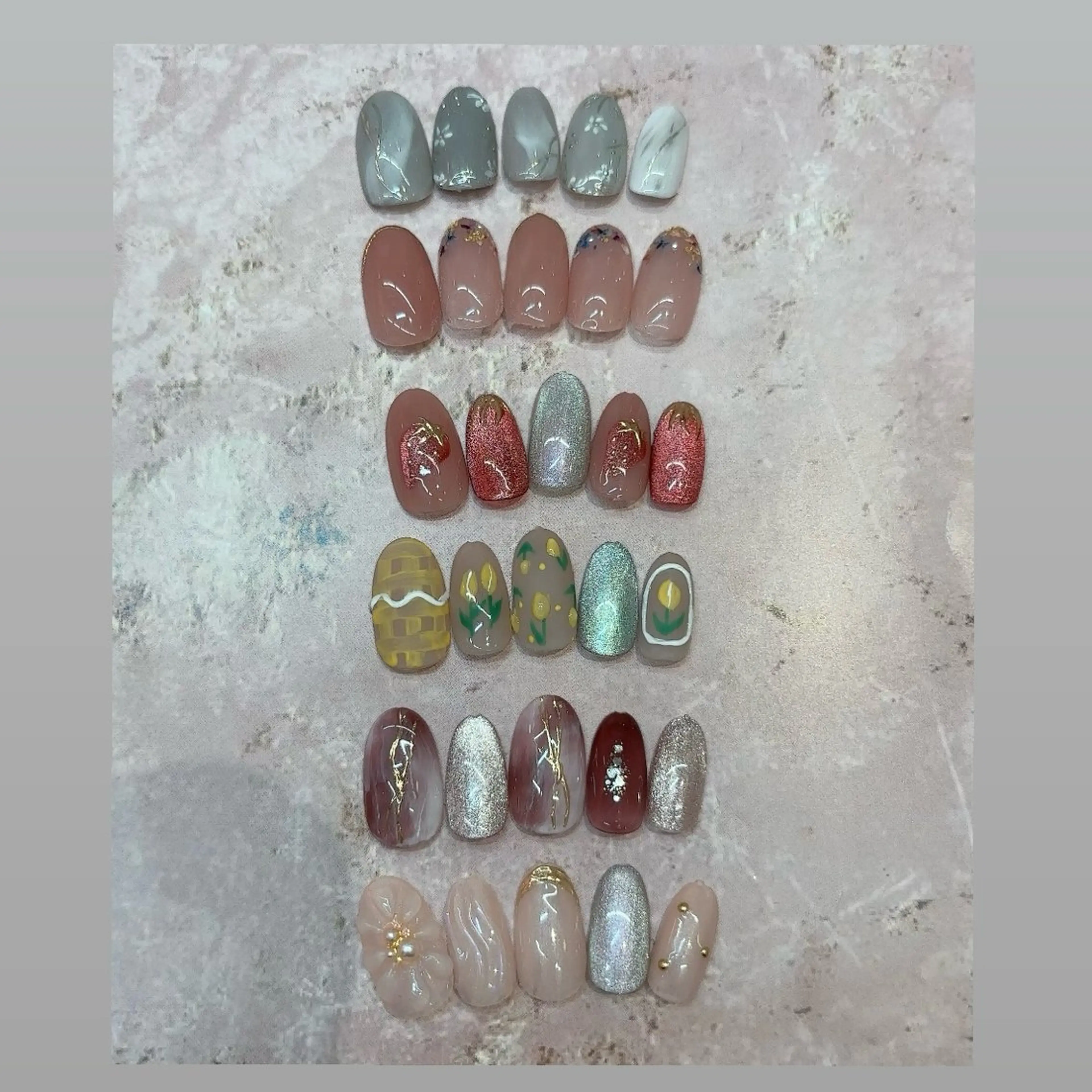 ネイル ハンドネイル M's Beautysalon所属・M's 新小岩  Yunaのマツエク・マツパデザイン