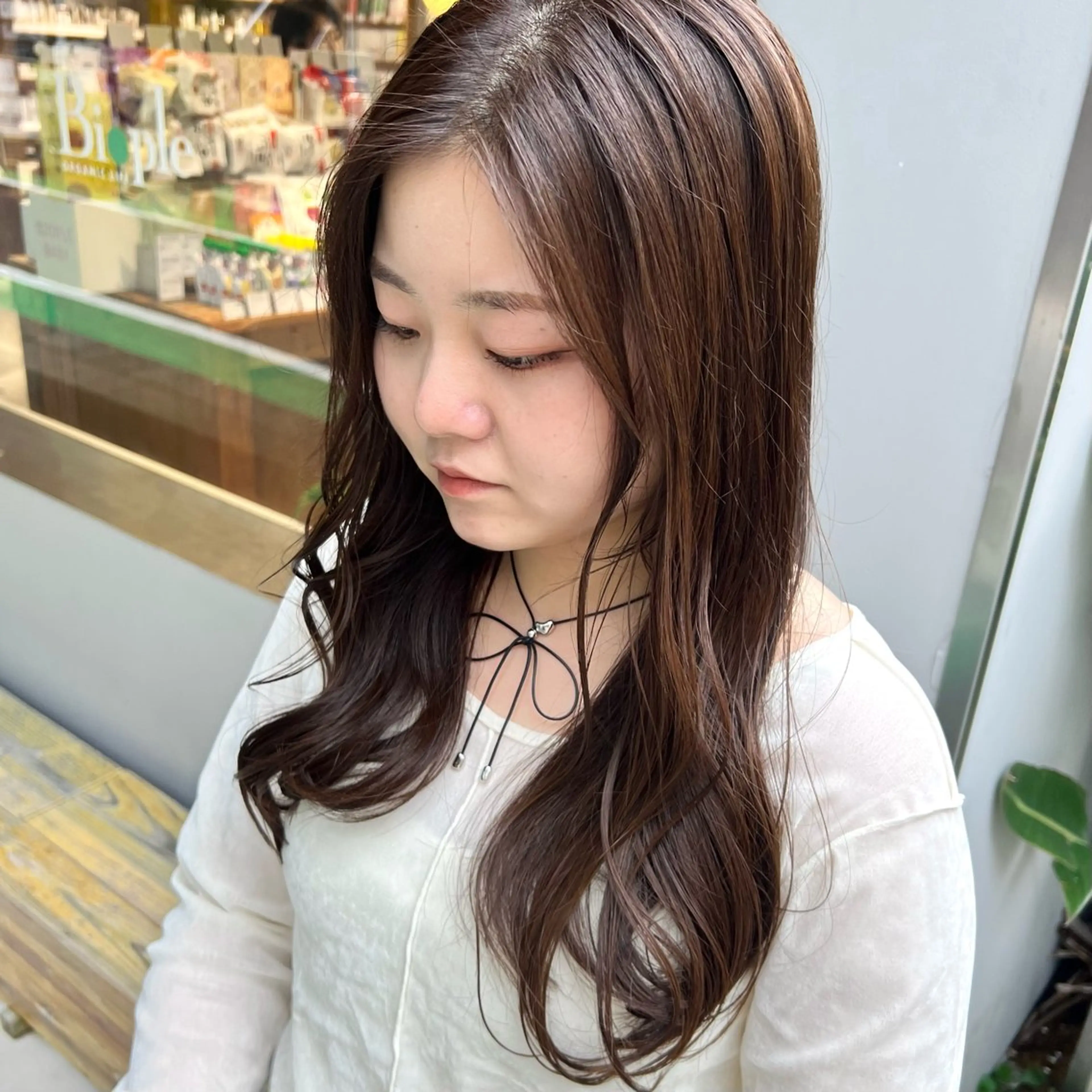 ロング カラー ヘアカラー トリートメント KIHO |Bond 三軒茶屋のヘアスタイル