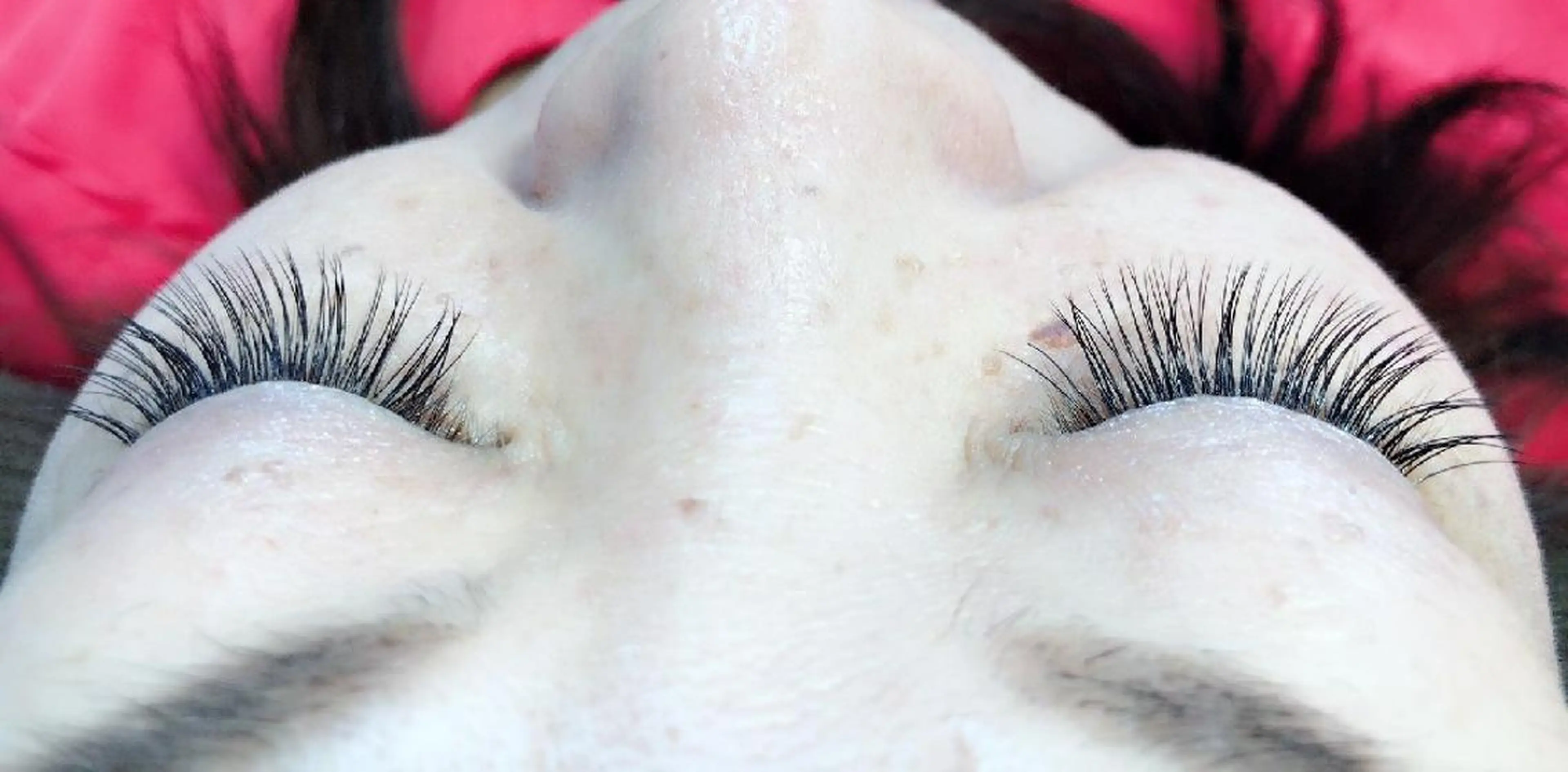 マツエク・マツパ 付け放題 フラットラッシュ ナチュラル 下まつげエクステ 一重×まつ毛パーマ 吉岡 ゆうなのマツエク・マツパデザイン