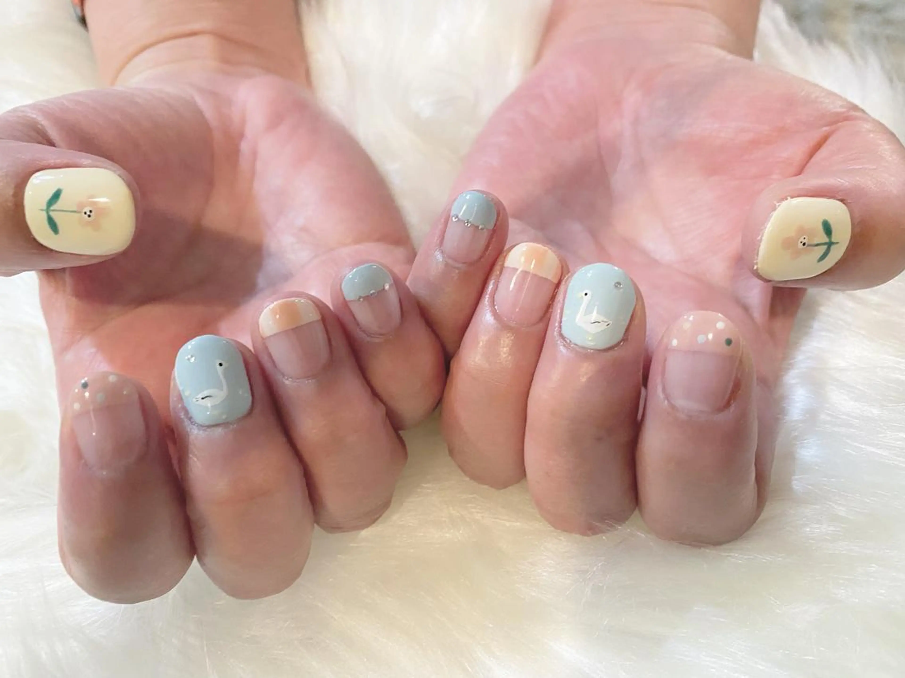 ネイル 持ち込み private nail salon   crystal ⭐︎ color所属・crystal ⭐︎ colorのネイルデザイン