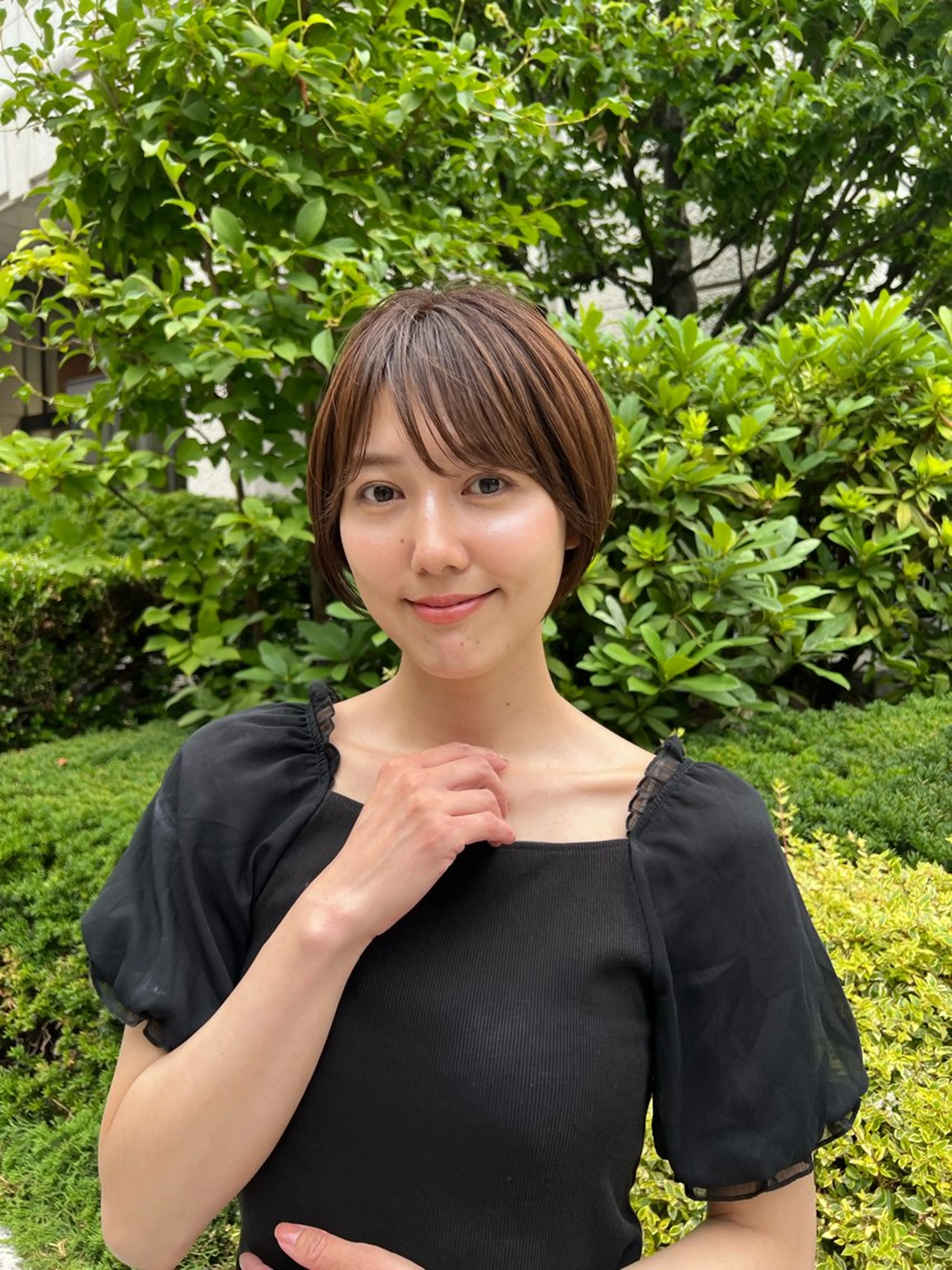 ショート カラー カット ヘアカラー トリートメント 新井　翼/銀座 メンズ◎ショート女子のヘアスタイル