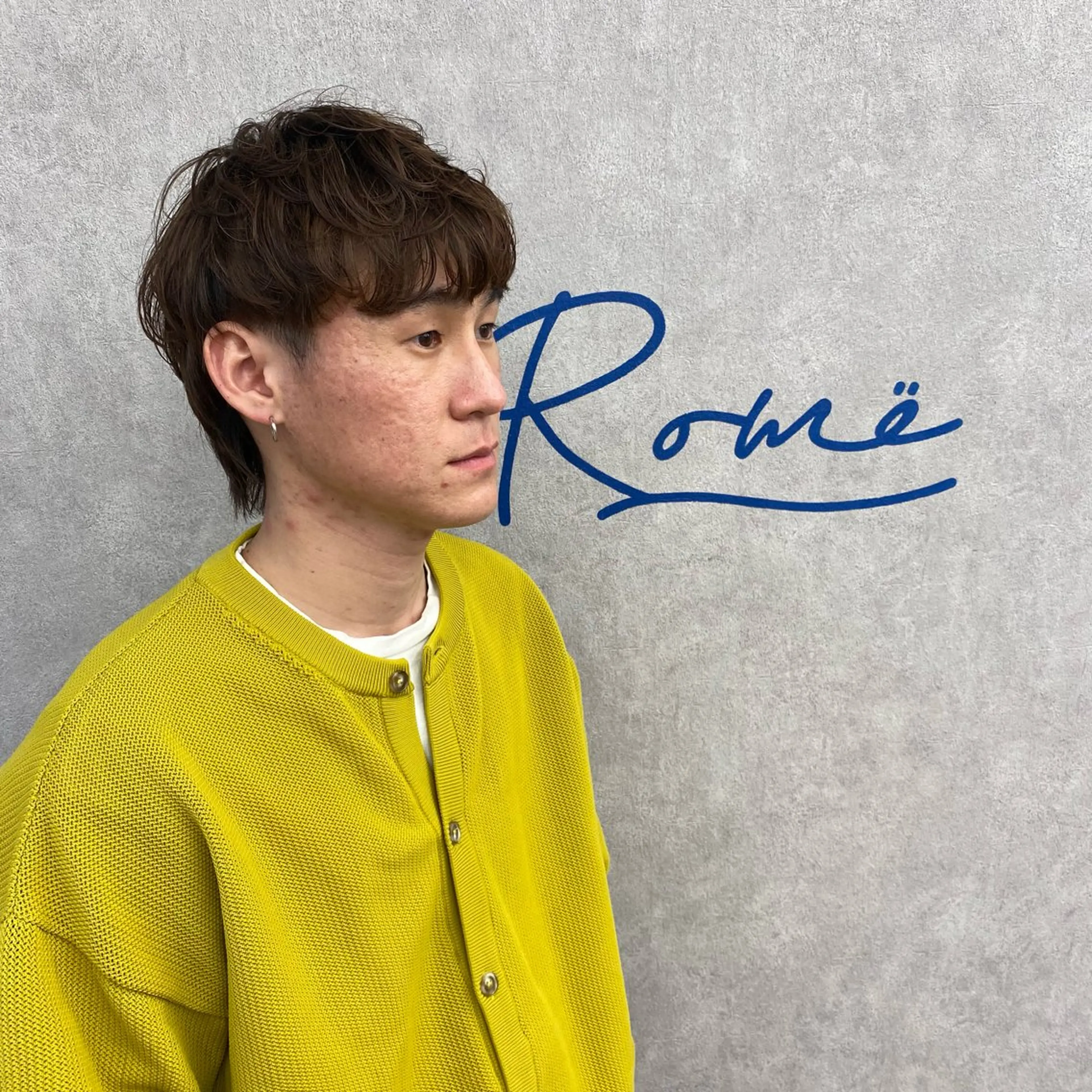パーマ メンズ カット パーマ メンズサロンRomë 菜里のヘアスタイル