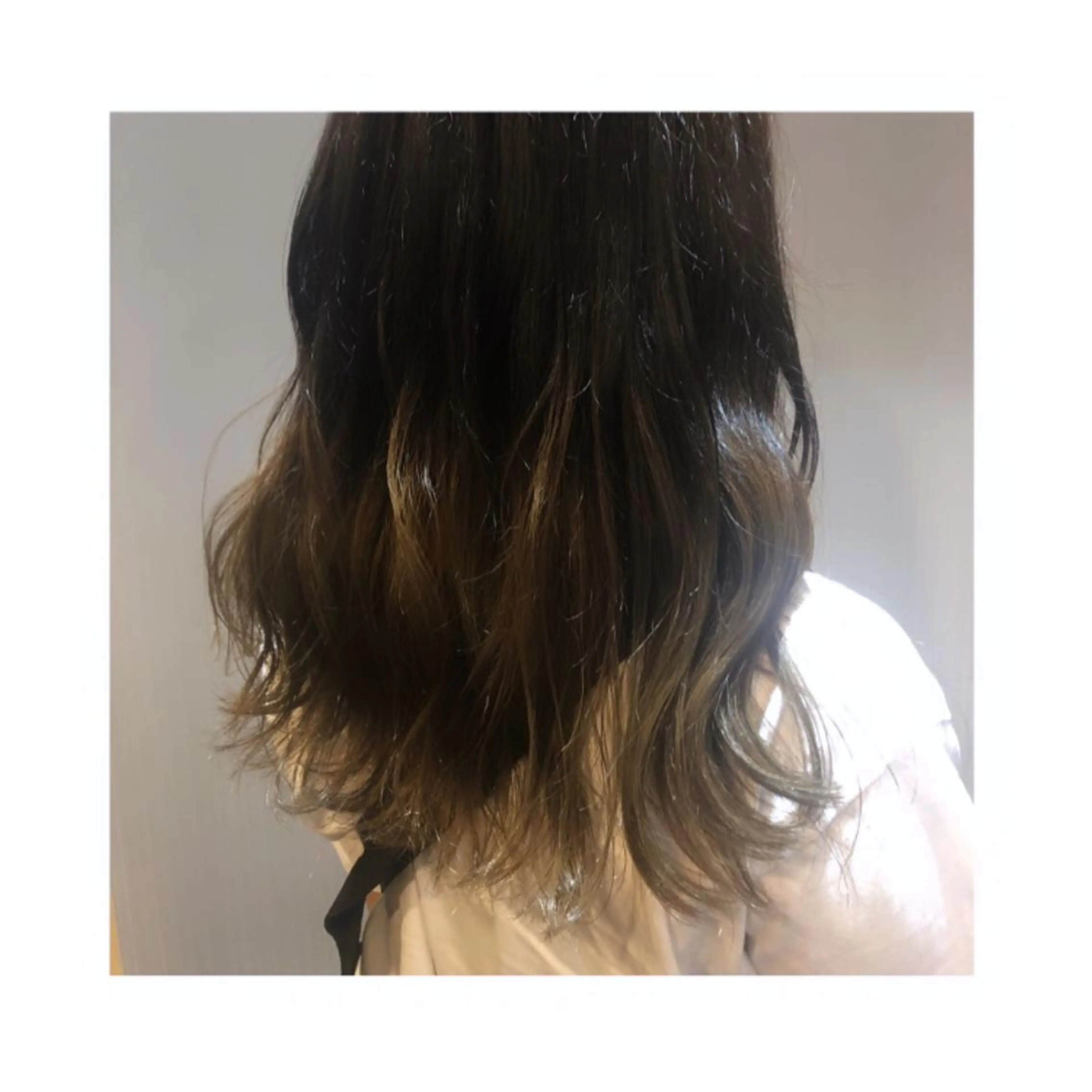 ロング ヘアカラー トリートメント ❁⃘ ち だ り さ ❁⃘のヘアスタイル