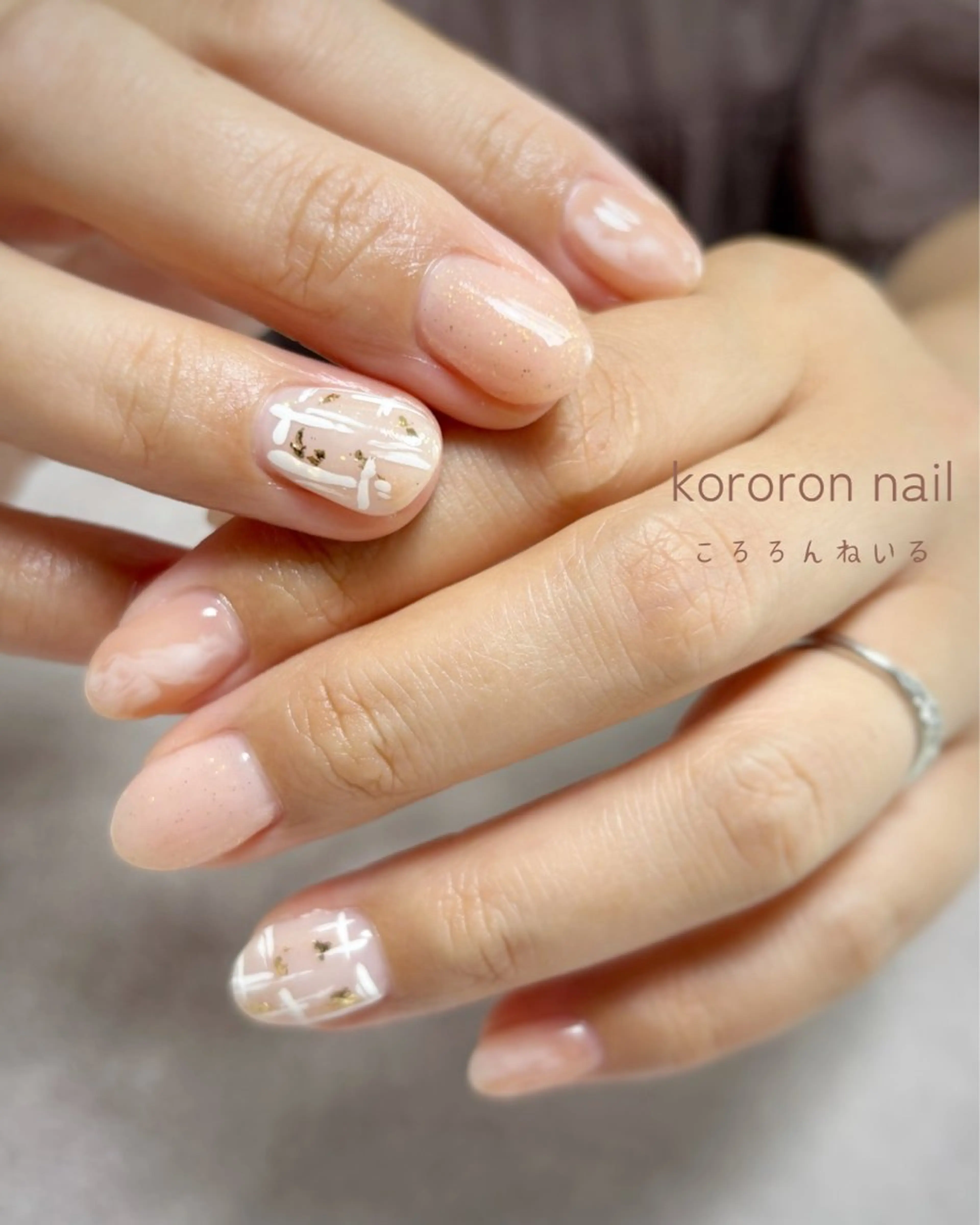 ネイル ハンドネイル ころろんネイル nazuのネイルデザイン