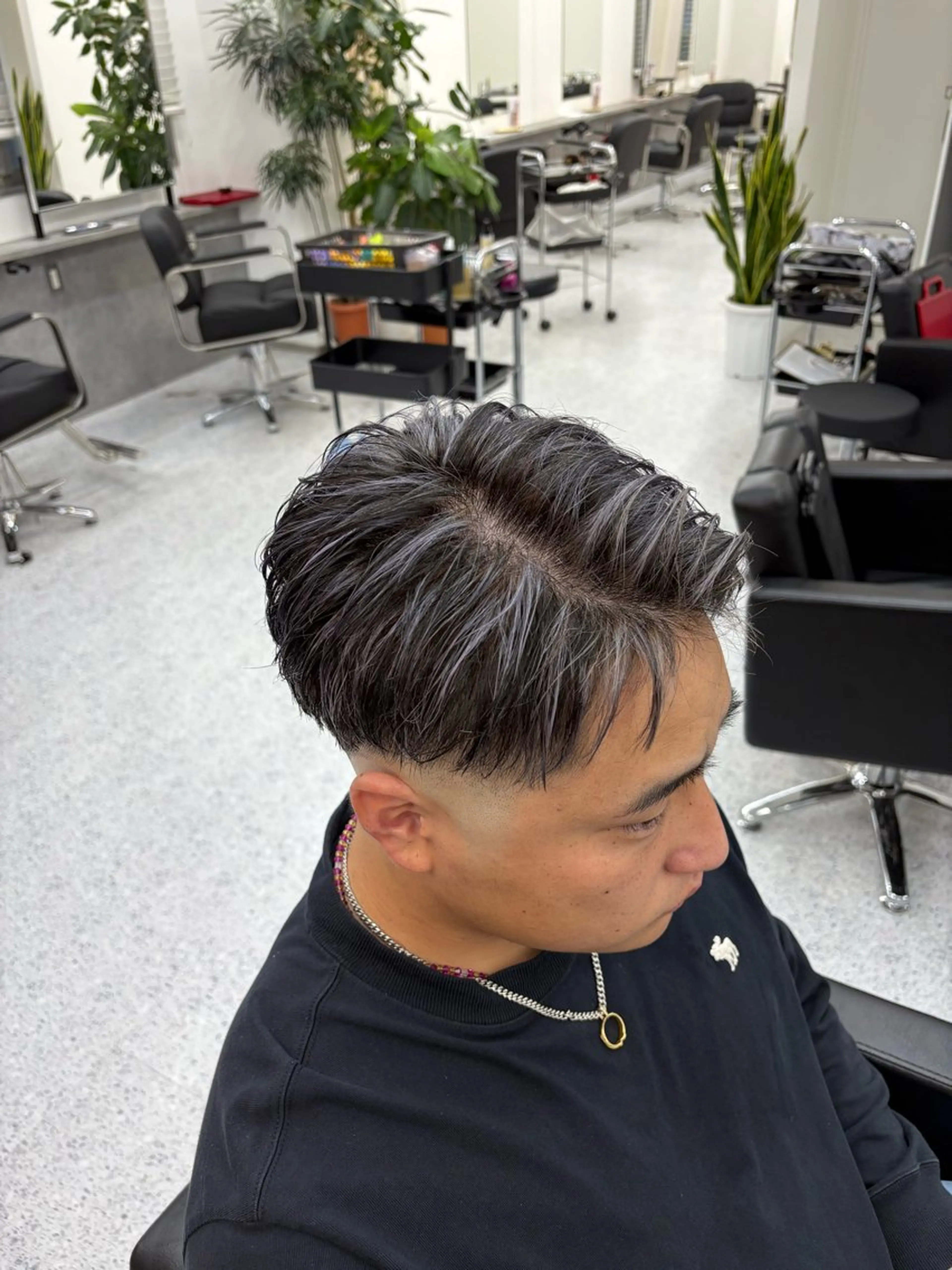 メンズ カット ヘアカラー 笹江 瑞穂のヘアスタイル