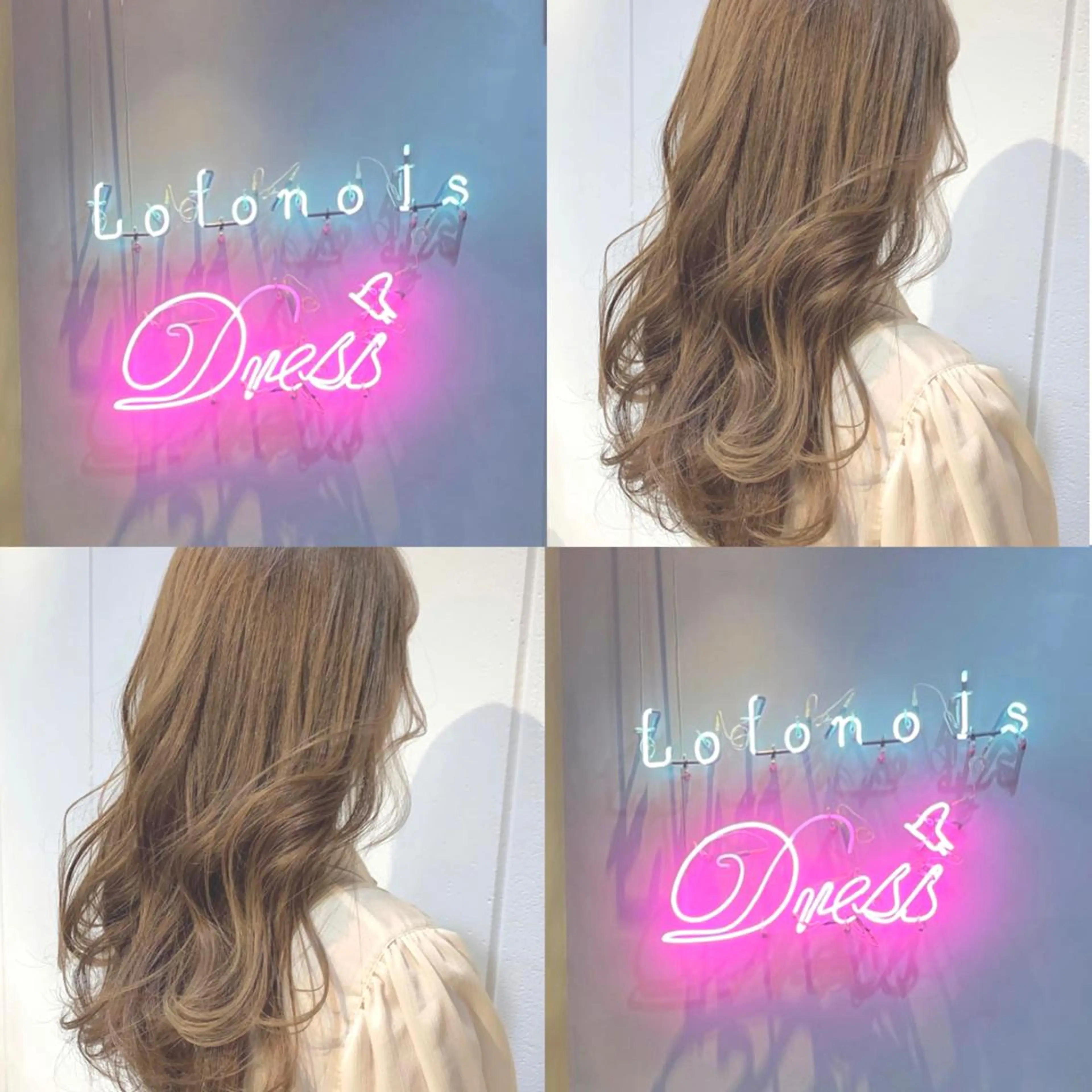 ロング カラー Lolonois梅田 /Okazaki:)のヘアスタイル