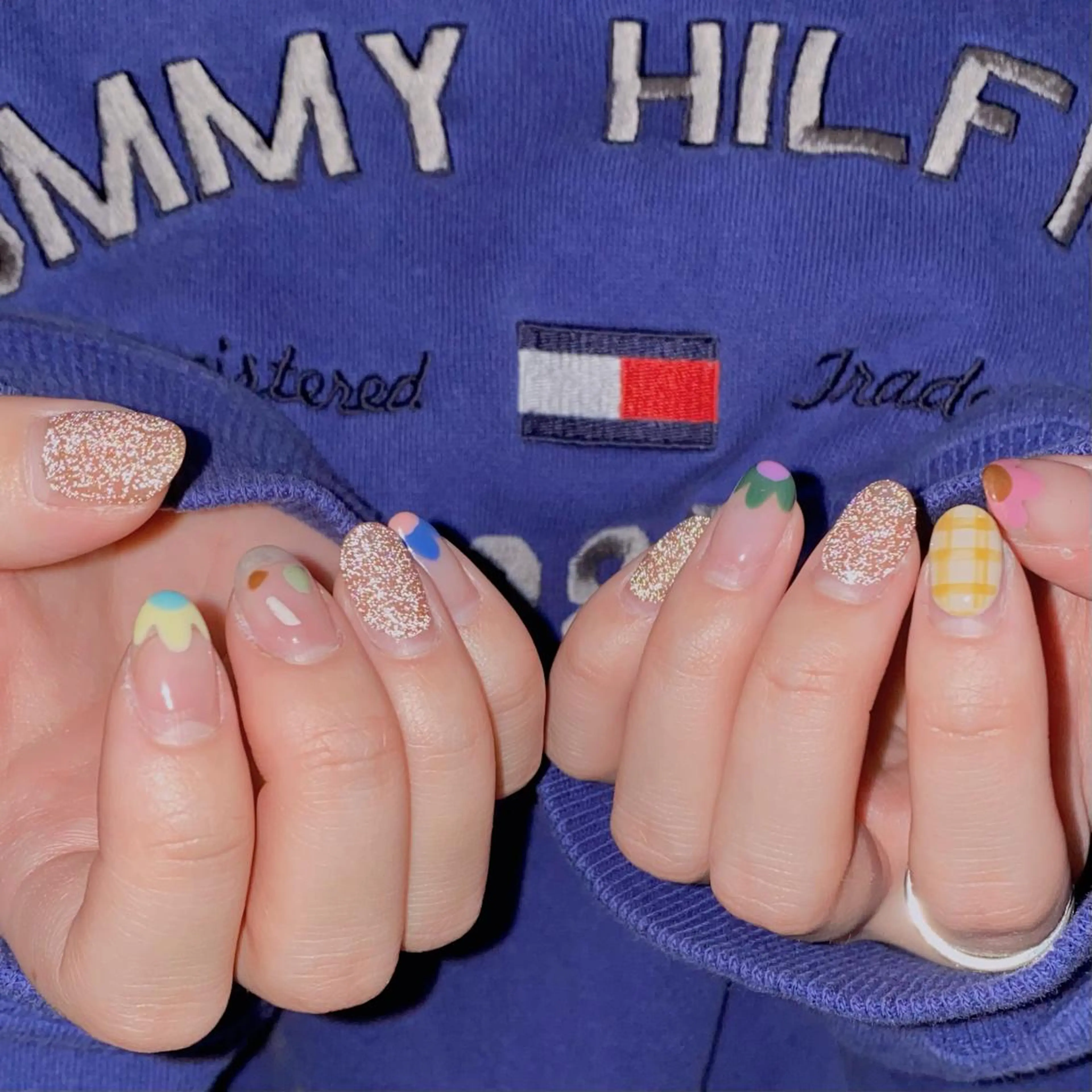 ネイル ハンドネイル ℝ𝕌𝕂𝔸 ✿のネイルデザイン