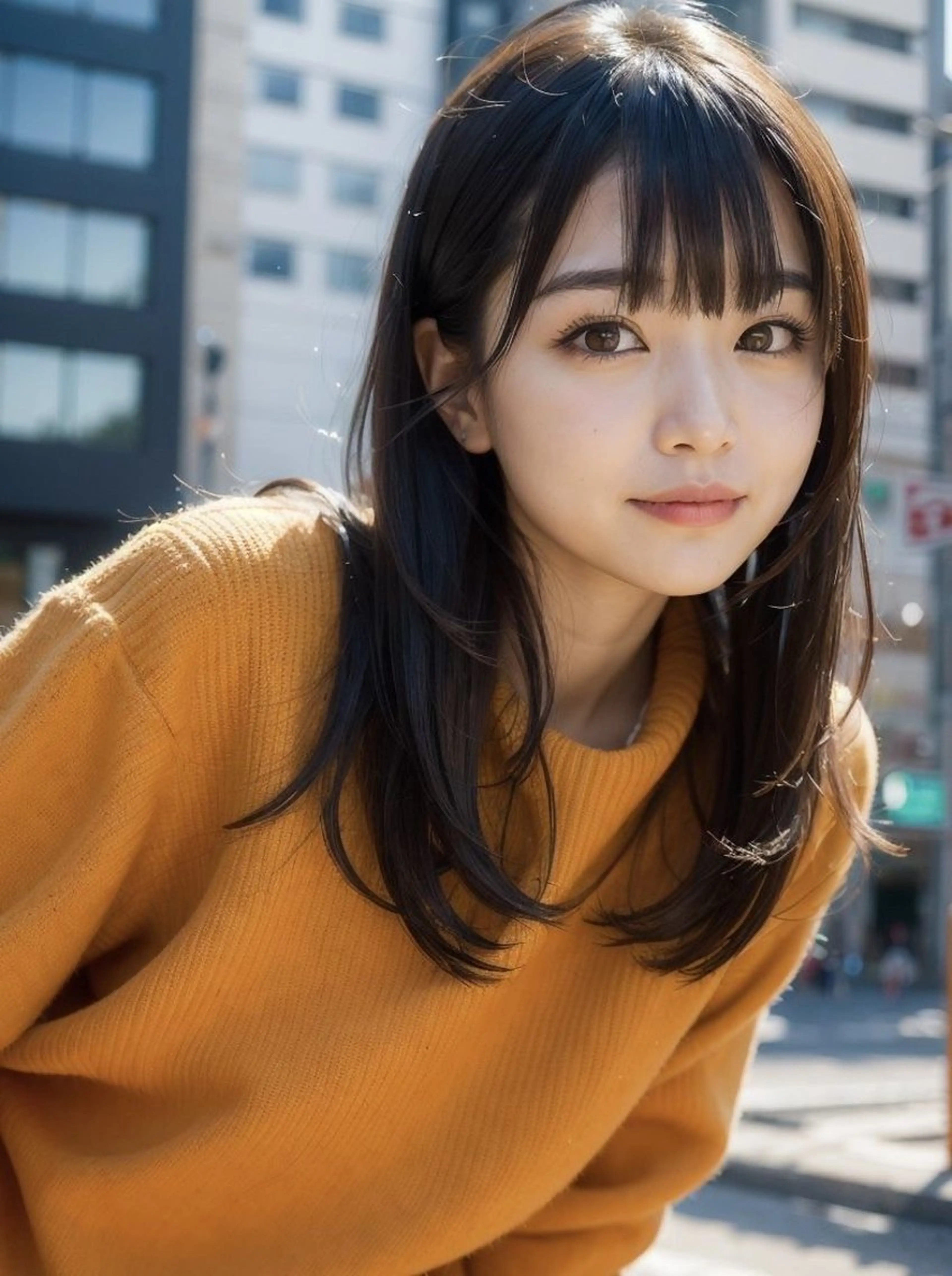 ロング l-blossom所属・榎本 美雪のヘアスタイル