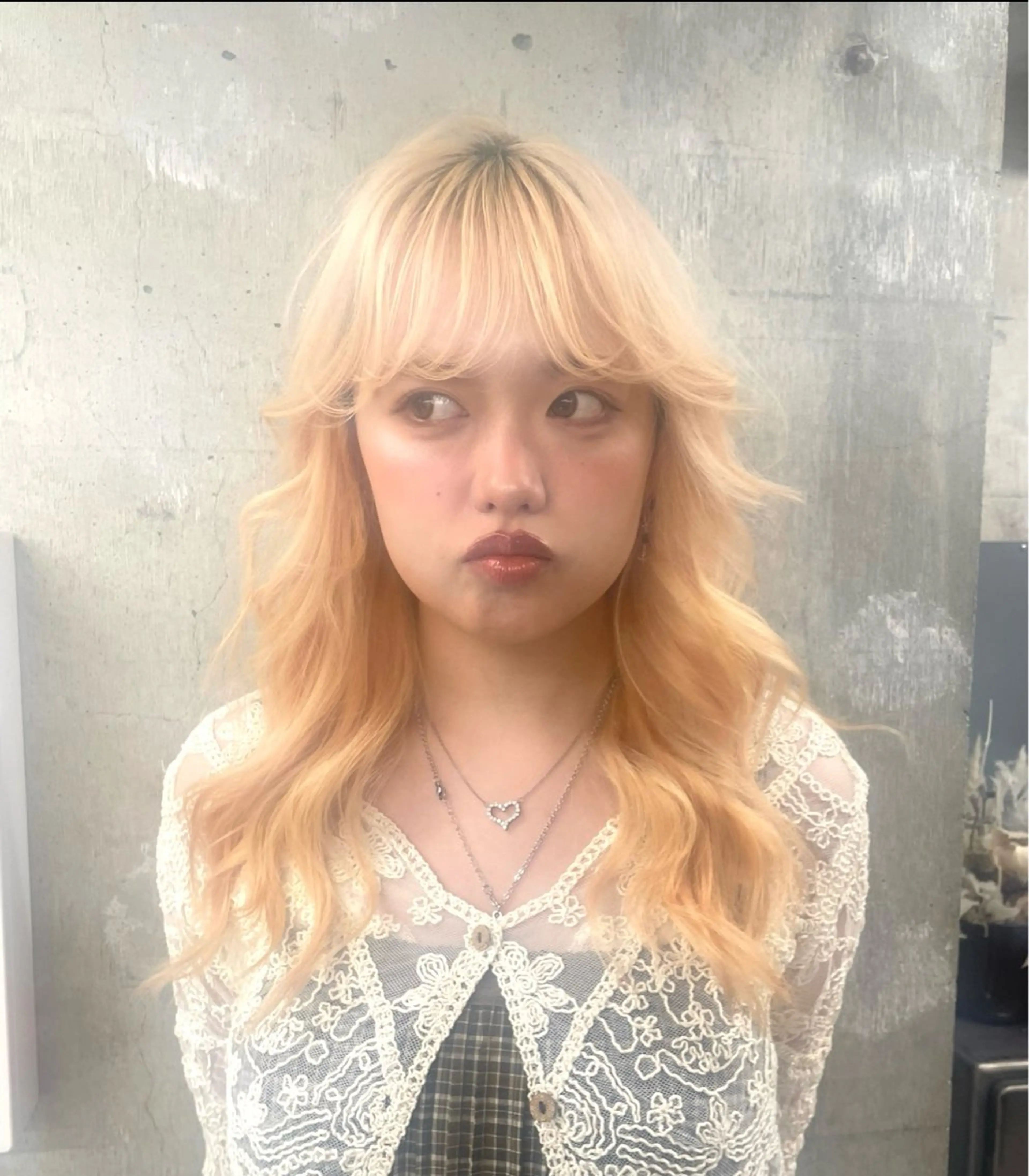 セミロング ヘアアレンジ 自然と惹かれる🪷 艶カラー/茉優♩のヘアスタイル