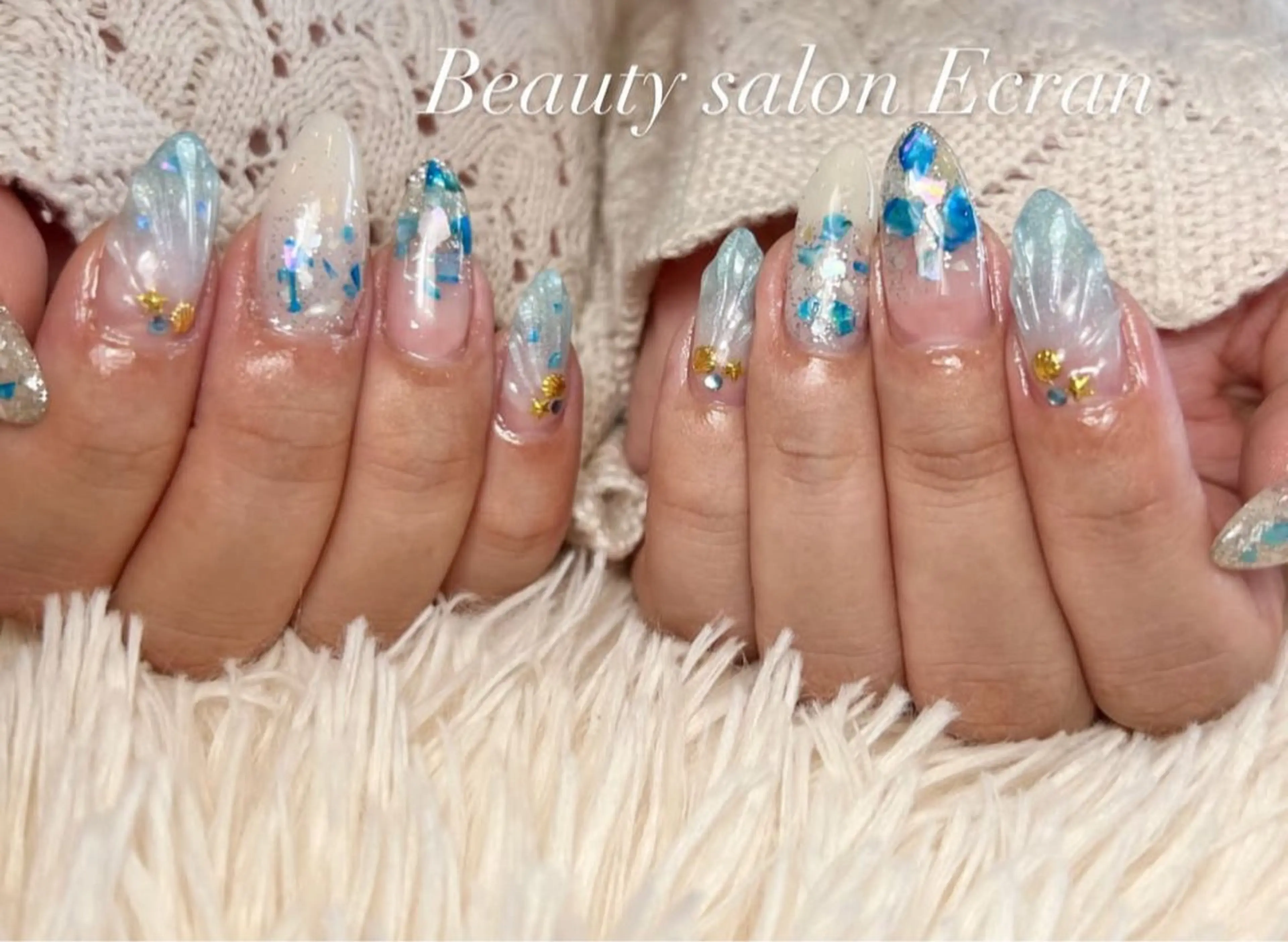 ネイル えくにゃん所属・AMAGASAKI LISAのネイルデザイン