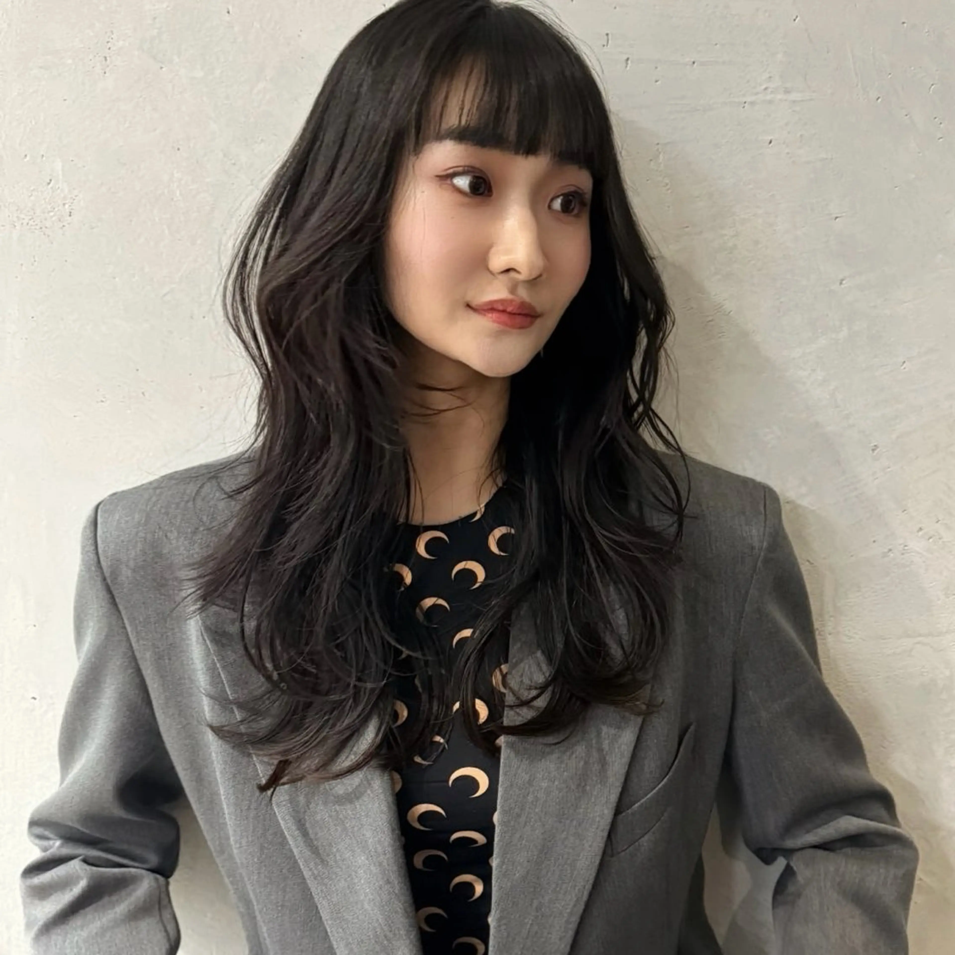 ロング カラー カット ヘアカラー トリートメント SALOWIN RayⅡ銀座店所属・本場の韓国ヘア 🇰🇷 中尾 崇人のヘアスタイル