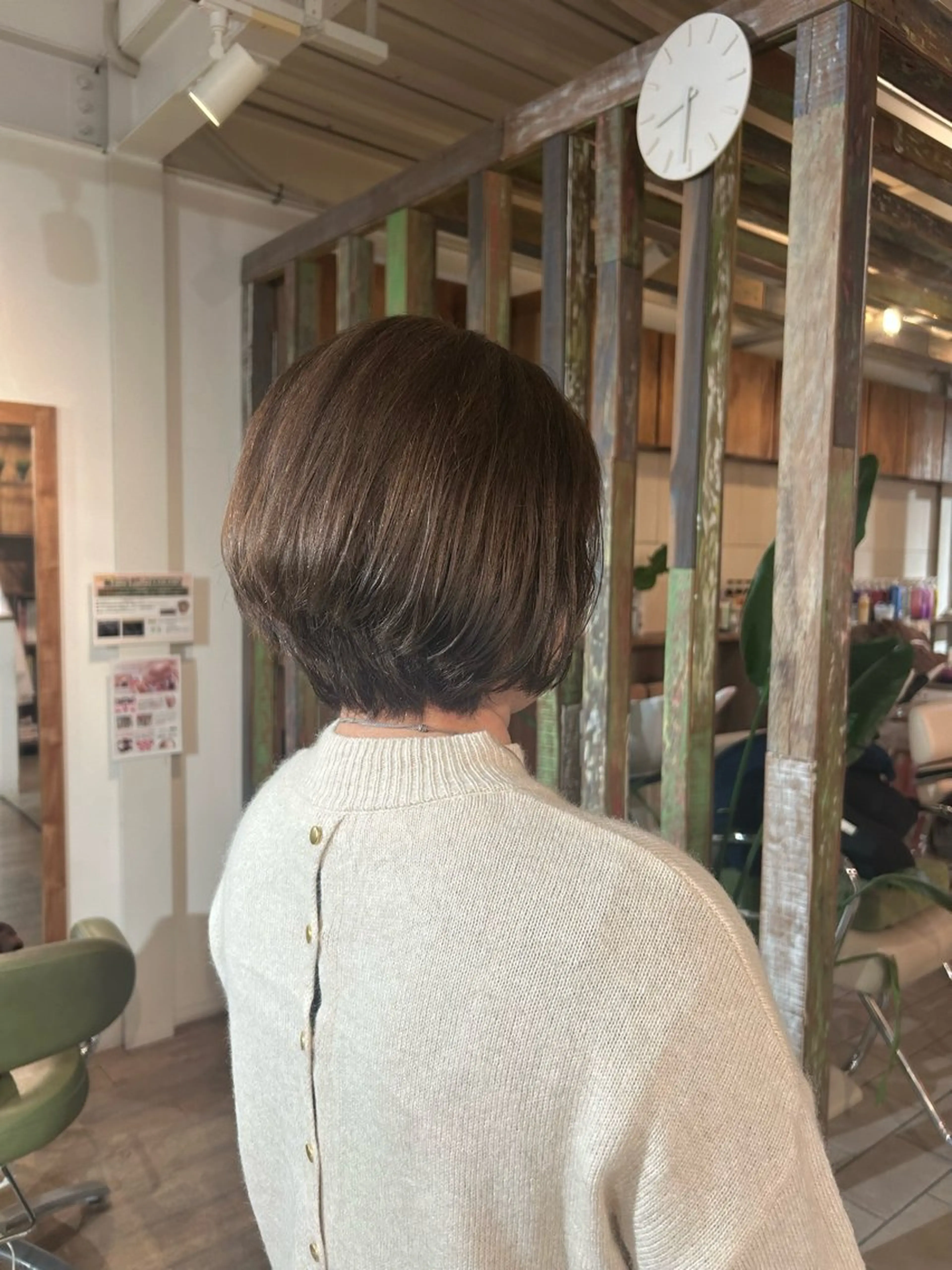 ショート faith hair apros.所属・白上 愛佳のヘアスタイル