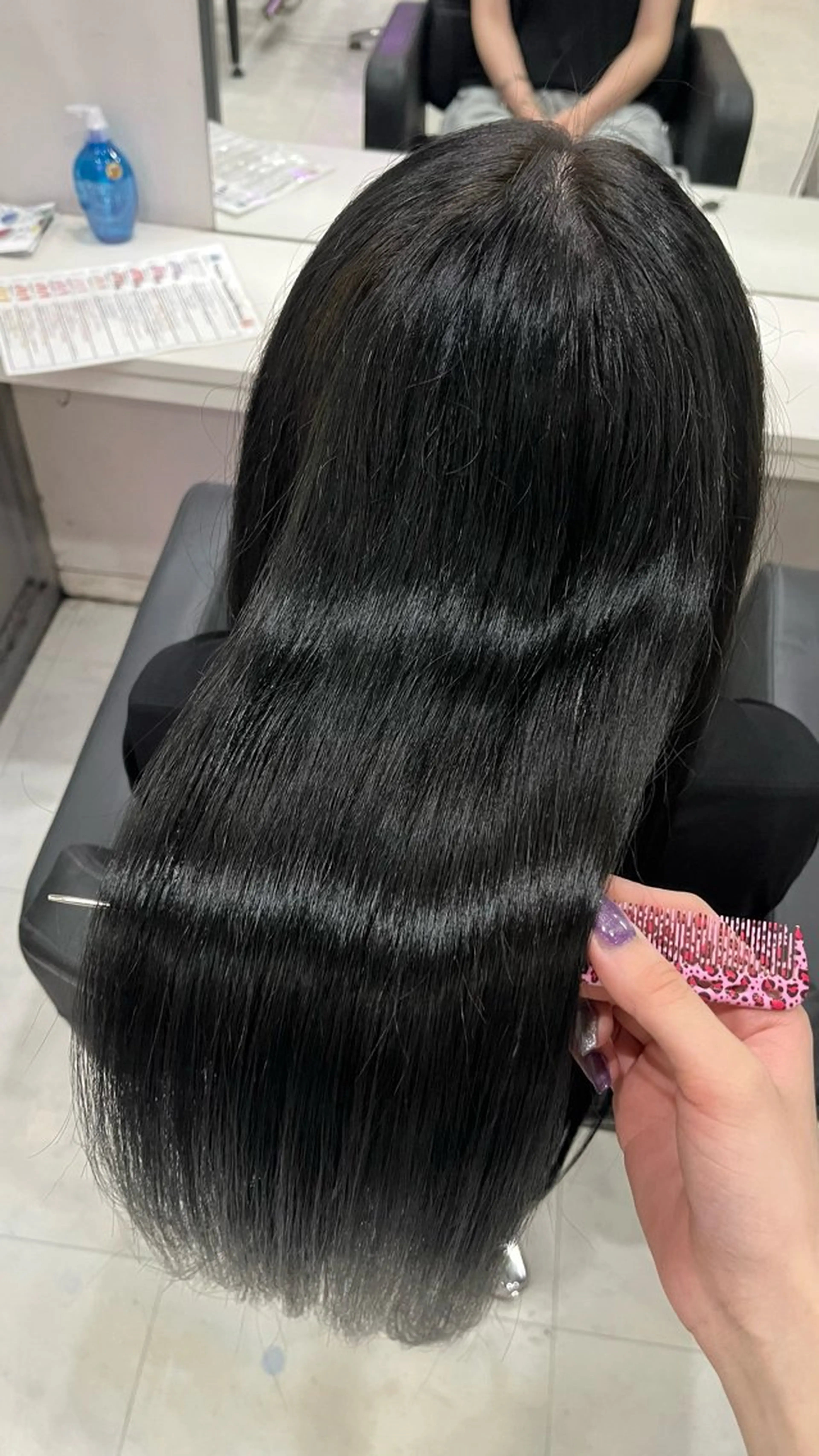 ロング カラー ヘアカラー トリートメント 🦋エクステ/透明感 /艶髪🦋REISAのヘアスタイル