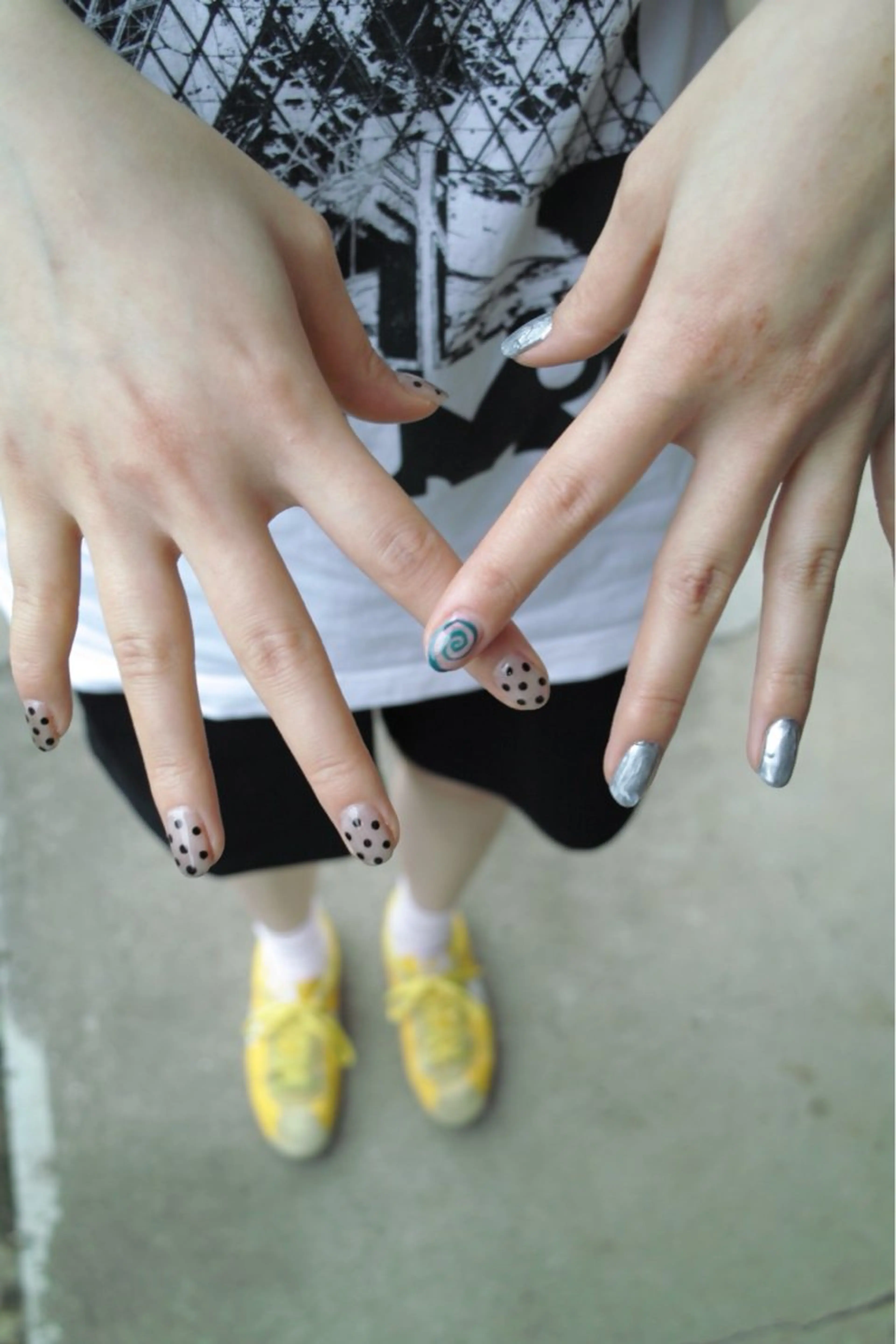 ネイル mori yuina ┆͓̽ NUDGEのネイルデザイン