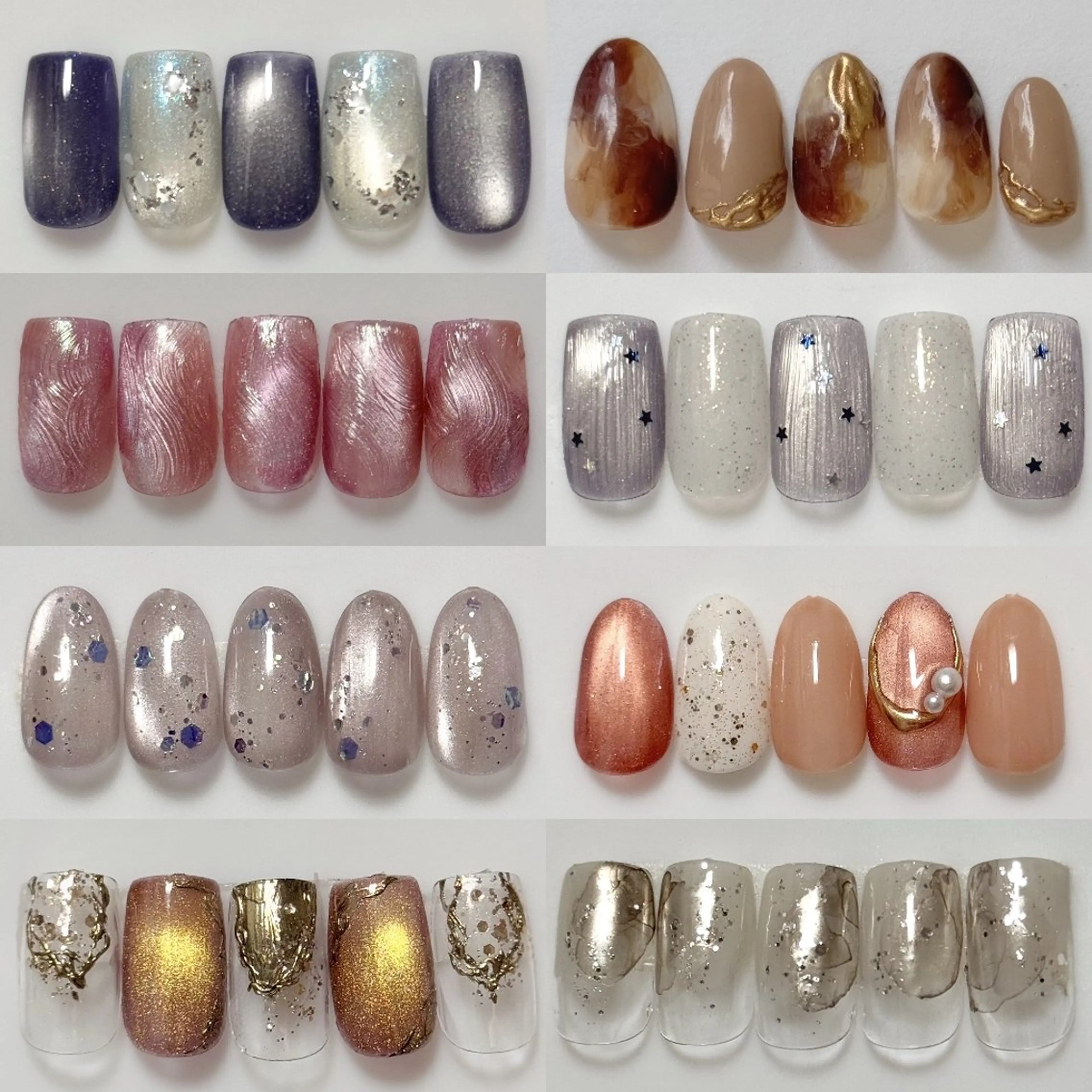 ネイル アートネイル ジェルネイル マグネットネイル ニュアンスネイル ワンカラーネイル ハンドネイル muum_nail 新宿2分 三丁目1分のネイルデザイン