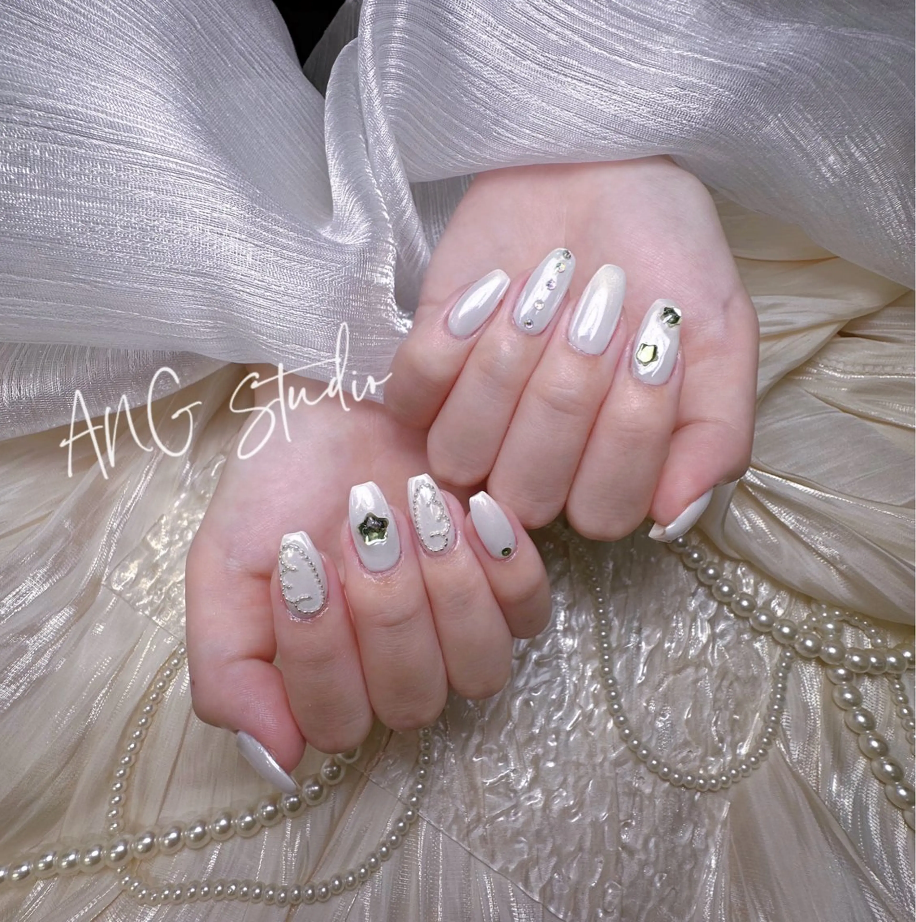 ネイル ハンドネイル ハンドケア ANG Studioのネイルデザイン