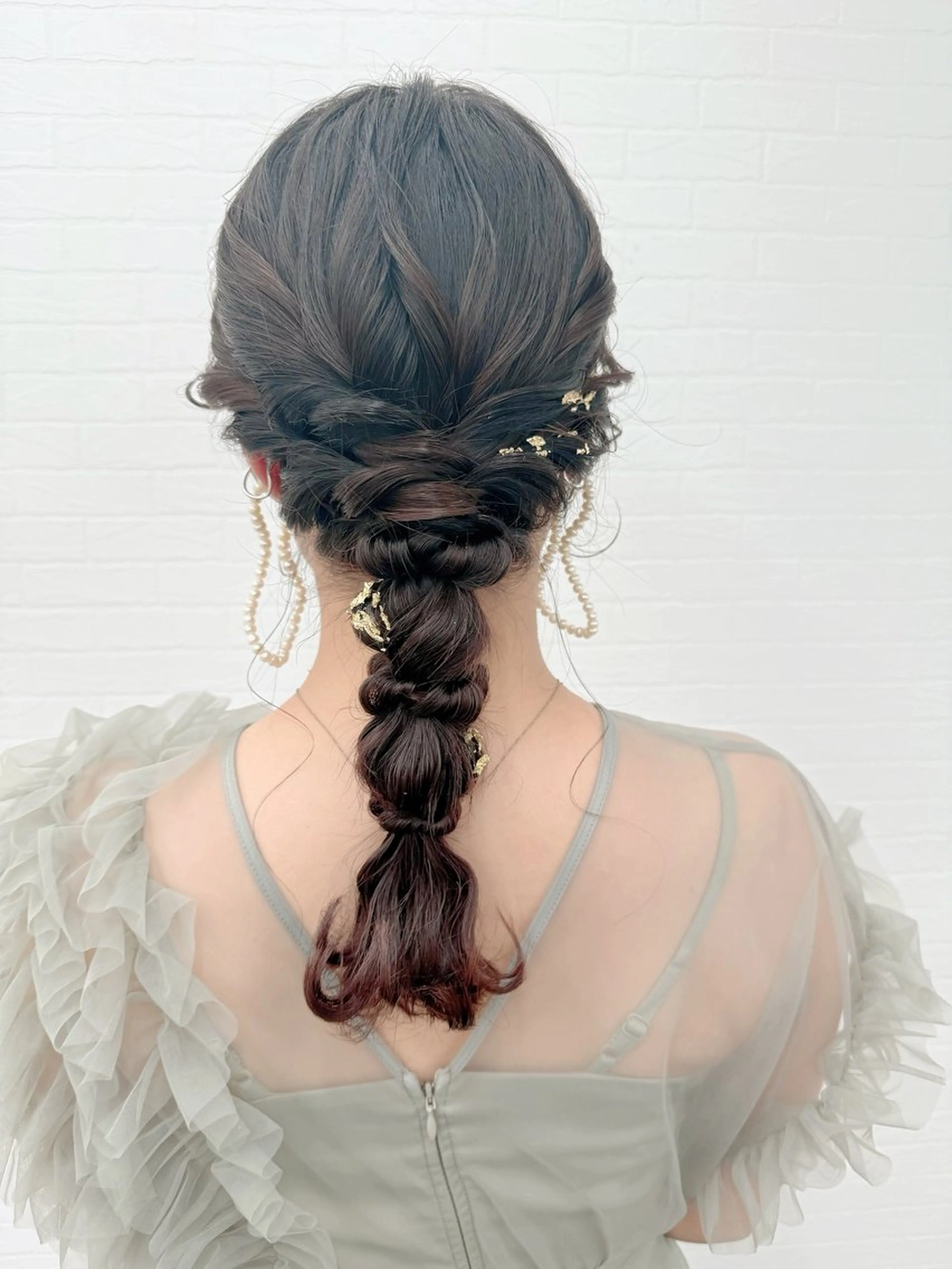 ミディアム ヘアセット GRANLUSSO 〜グランルッソ駅前店所属・木口 嘉美のヘアスタイル