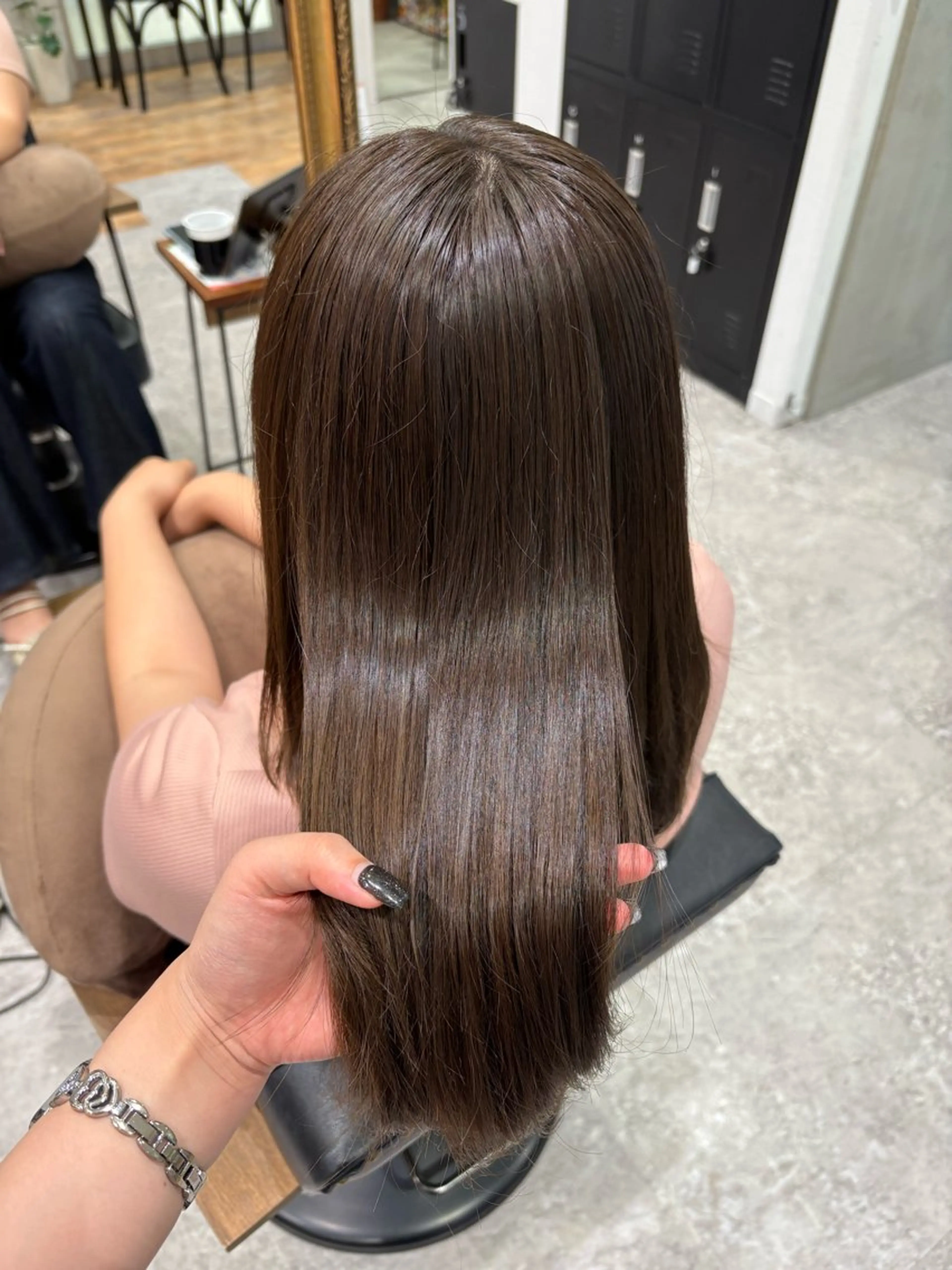 【明るめから暗めまで🥨】ブラウンカラー🧸➕クイックトリートメント🎶の写真