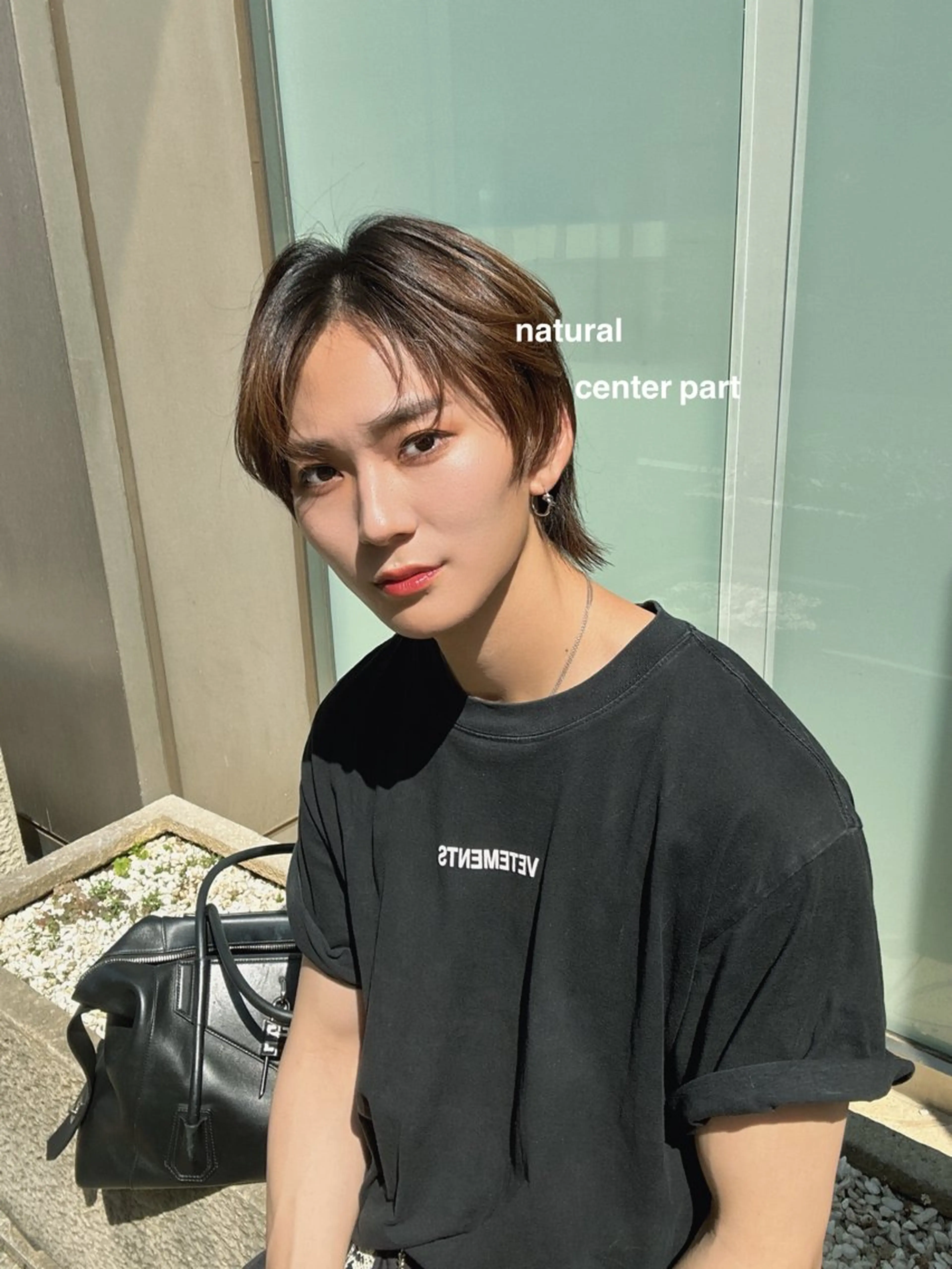 メンズ カット ヘッドスパ v-lab studio所属・韓国レイヤーカット/ 艶カラー/ noaのヘアスタイル