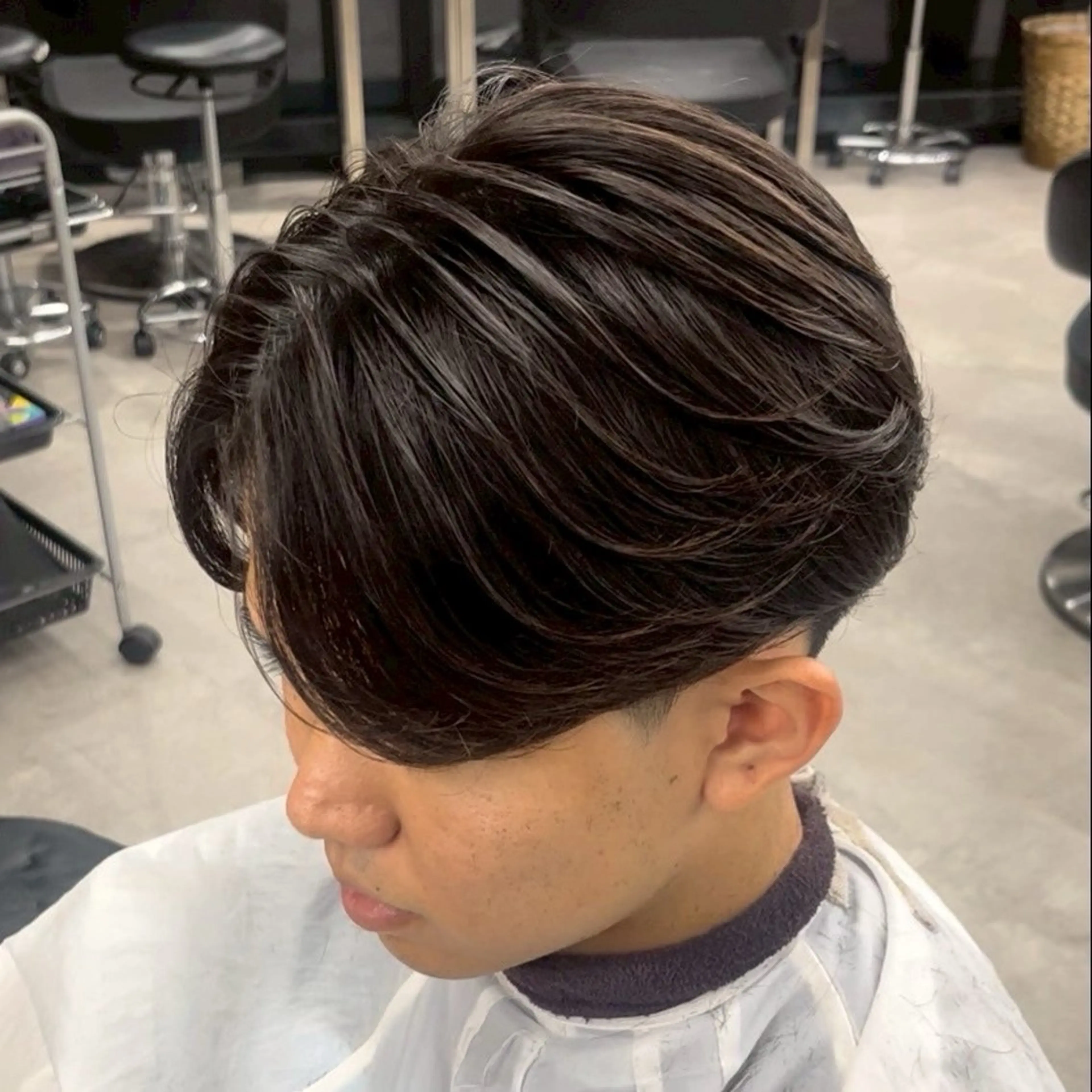 パーマ メンズ クラシックスタイル 💈鈴木洵誠のヘアスタイル