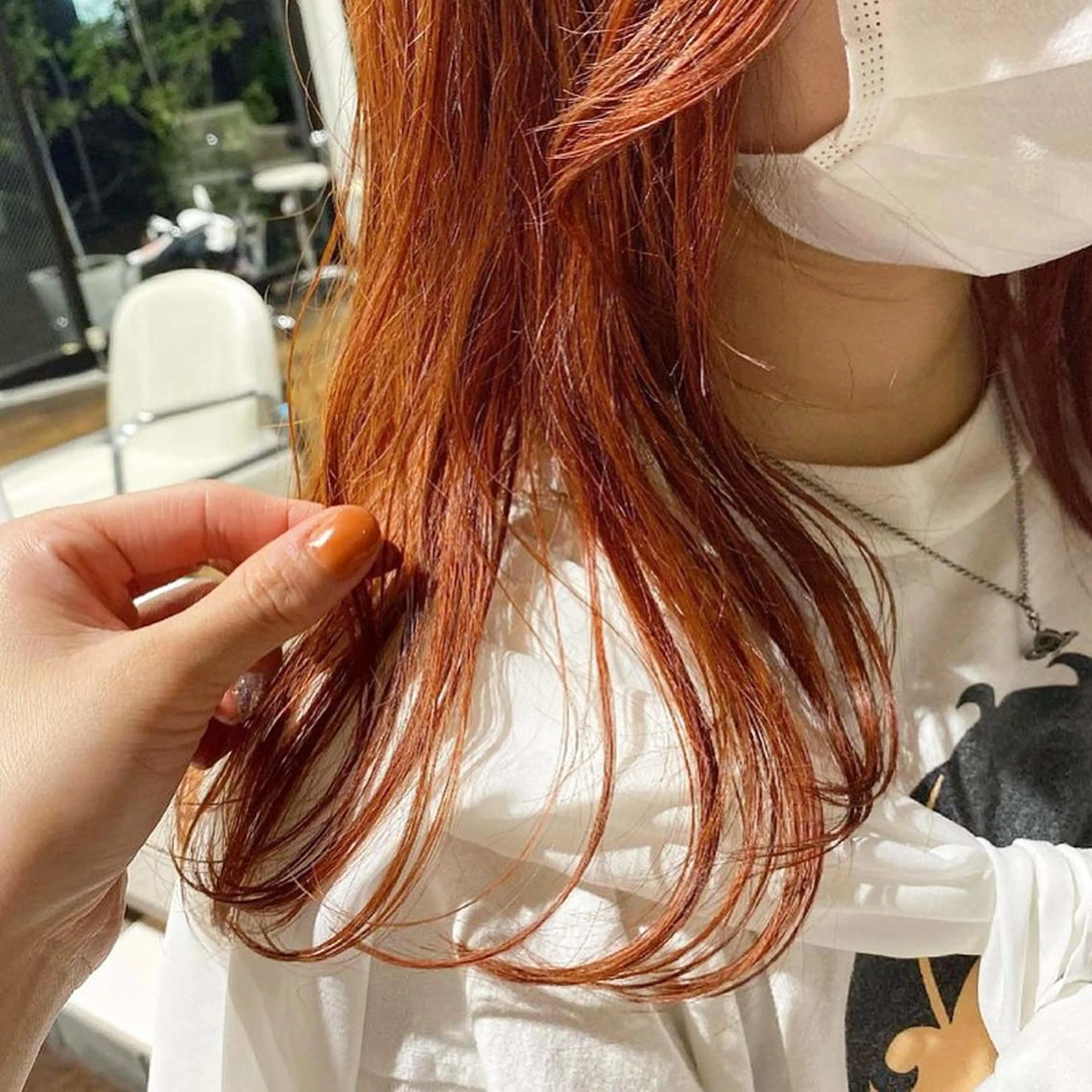 カラー 中村 友香のヘアスタイル