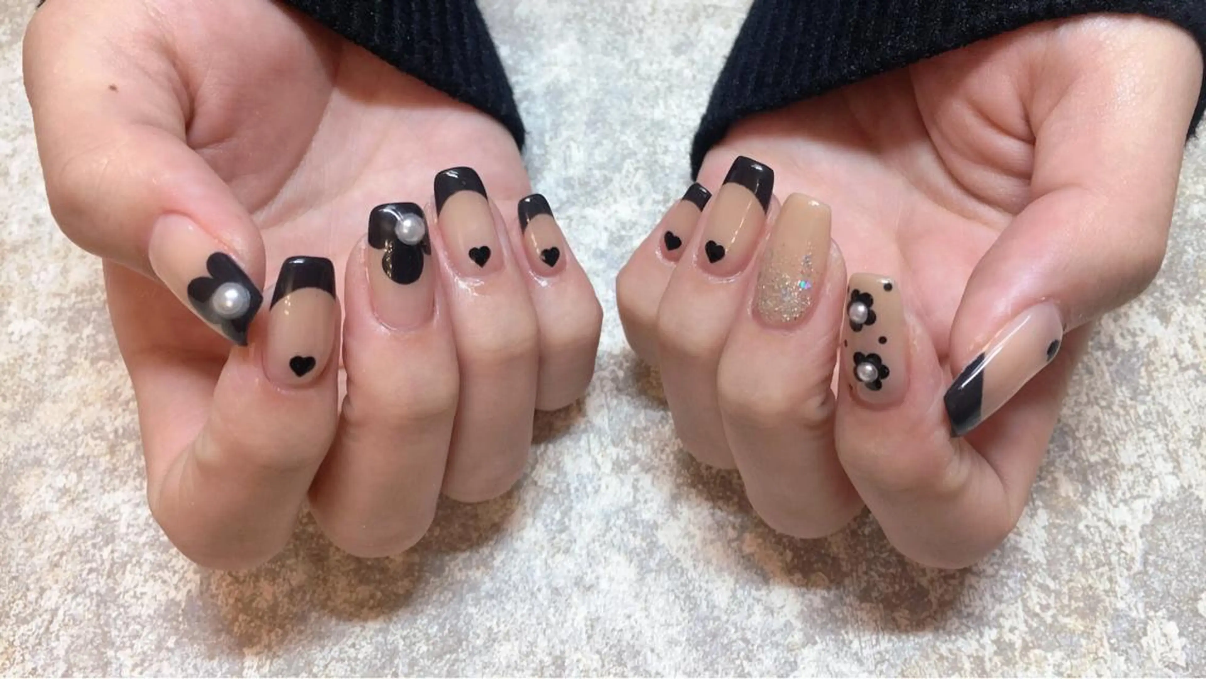 ネイル ハンドネイル LOVE NAIL 💕Sonoのネイルデザイン