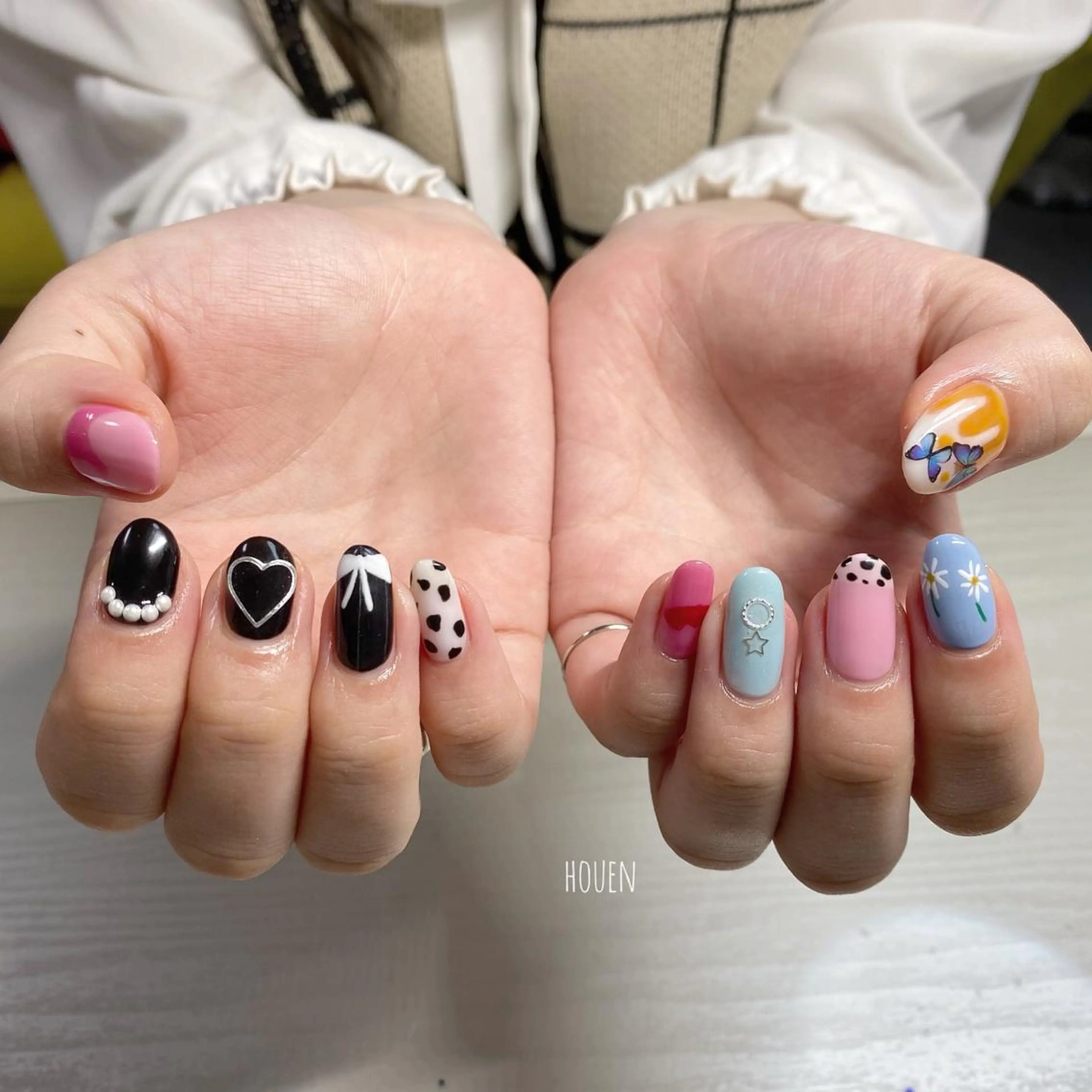 ネイル I P'ink nail salon所属・I pinknail 韓国風·持ち込み専門のネイルデザイン