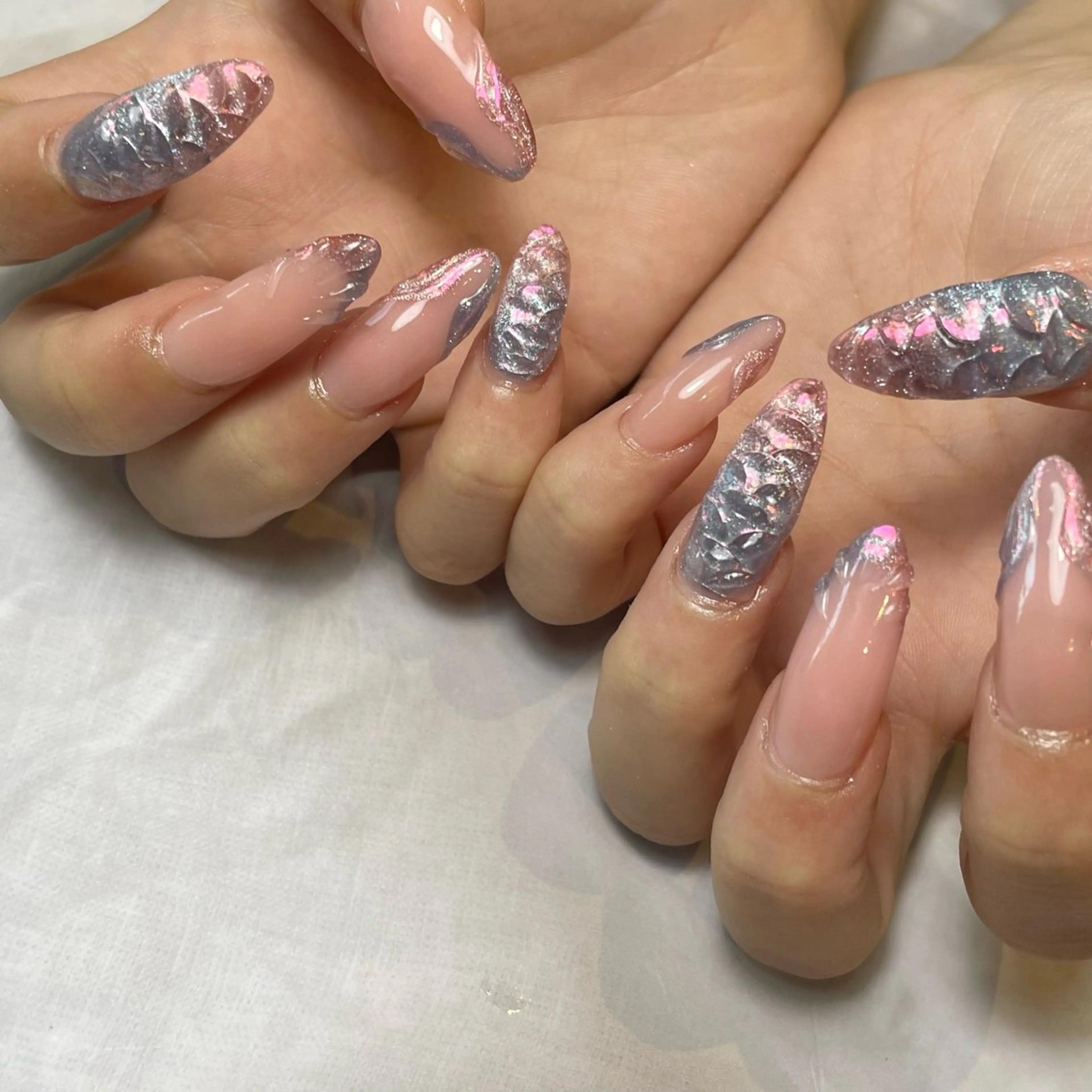 ネイル 持ち込み ハンドネイル Reflection marikoのネイルデザイン